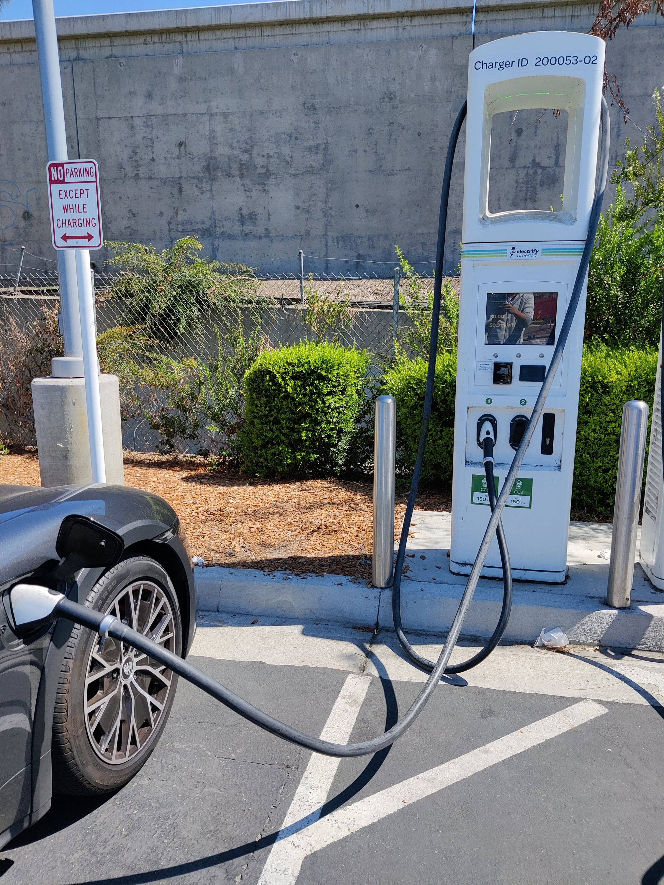Porsche Taycan Your Electrify America Experiences (and Locations)? IMG_20220725_151413