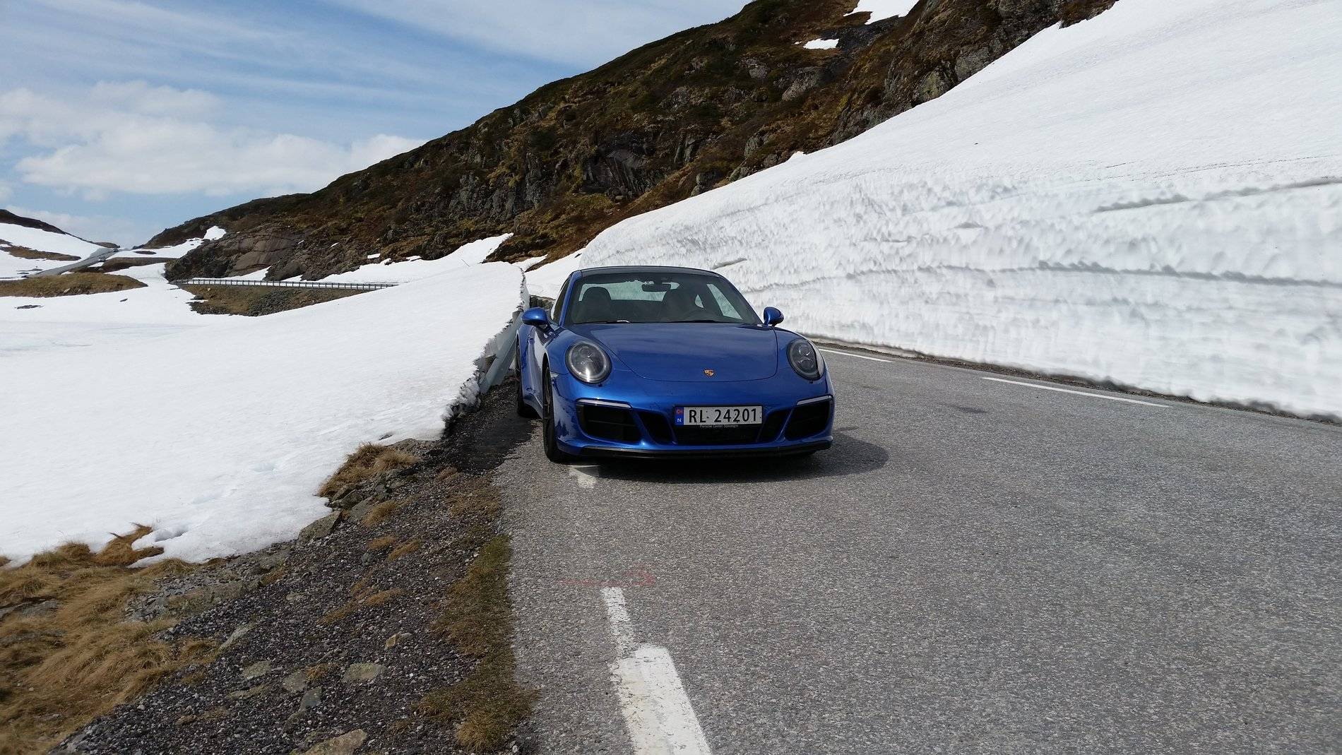 Porsche Taycan My Taycan Turbo made it to Norway before the shutdown 20180520_140515