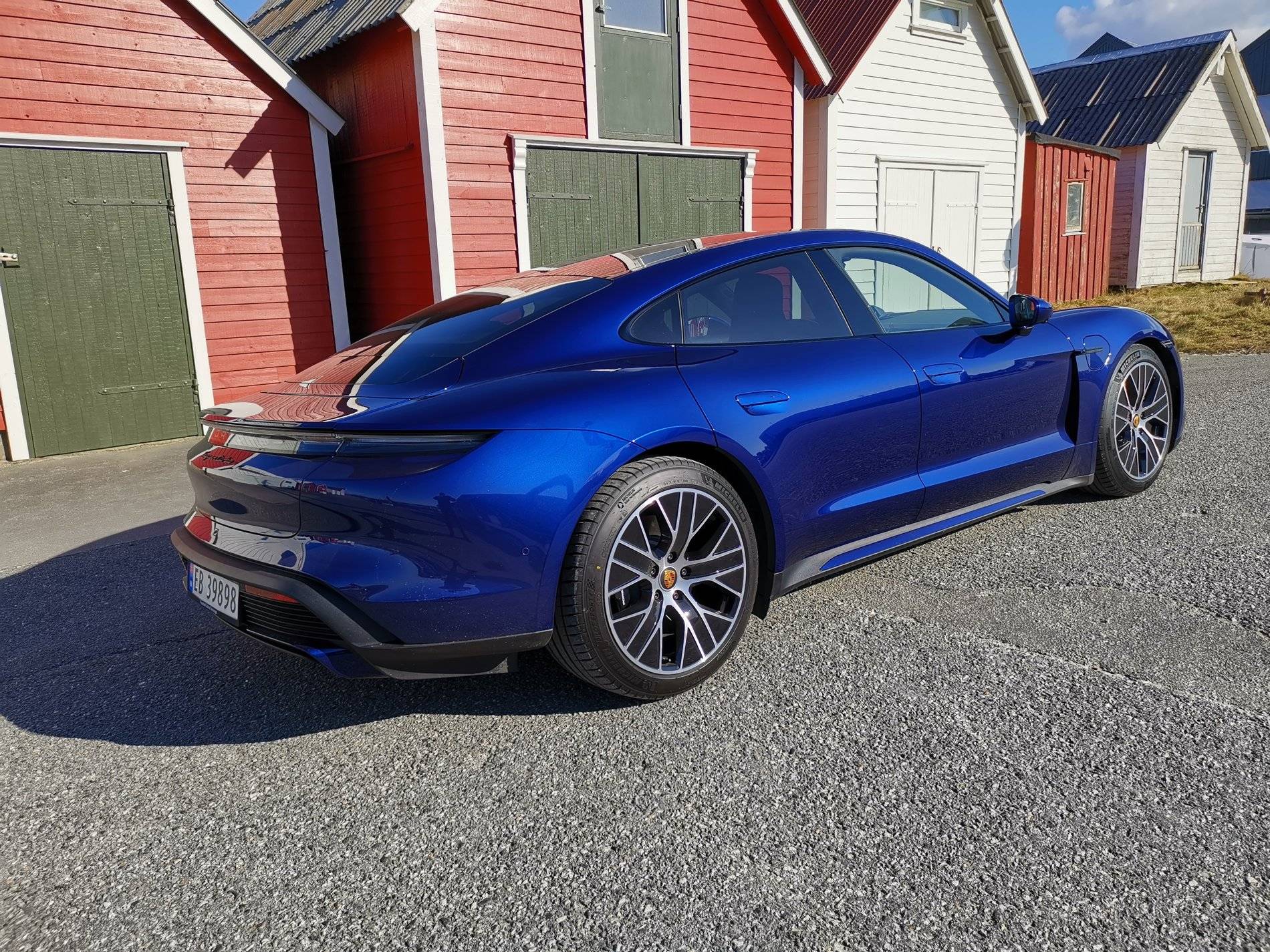 Porsche Taycan My Taycan Turbo made it to Norway before the shutdown IMG_20200328_150600