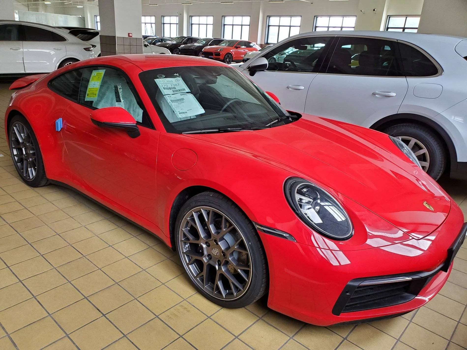 Porsche Taycan My Carmine red Taycan Turbo delivered yesterday 20200305_115320