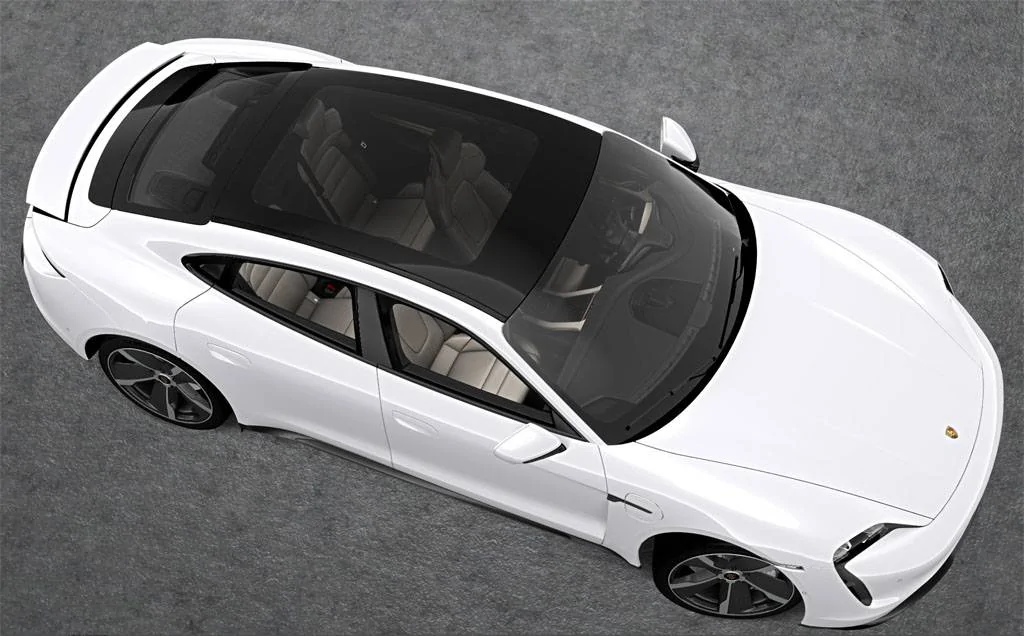 Porsche Taycan Taycan 3d Model outsid