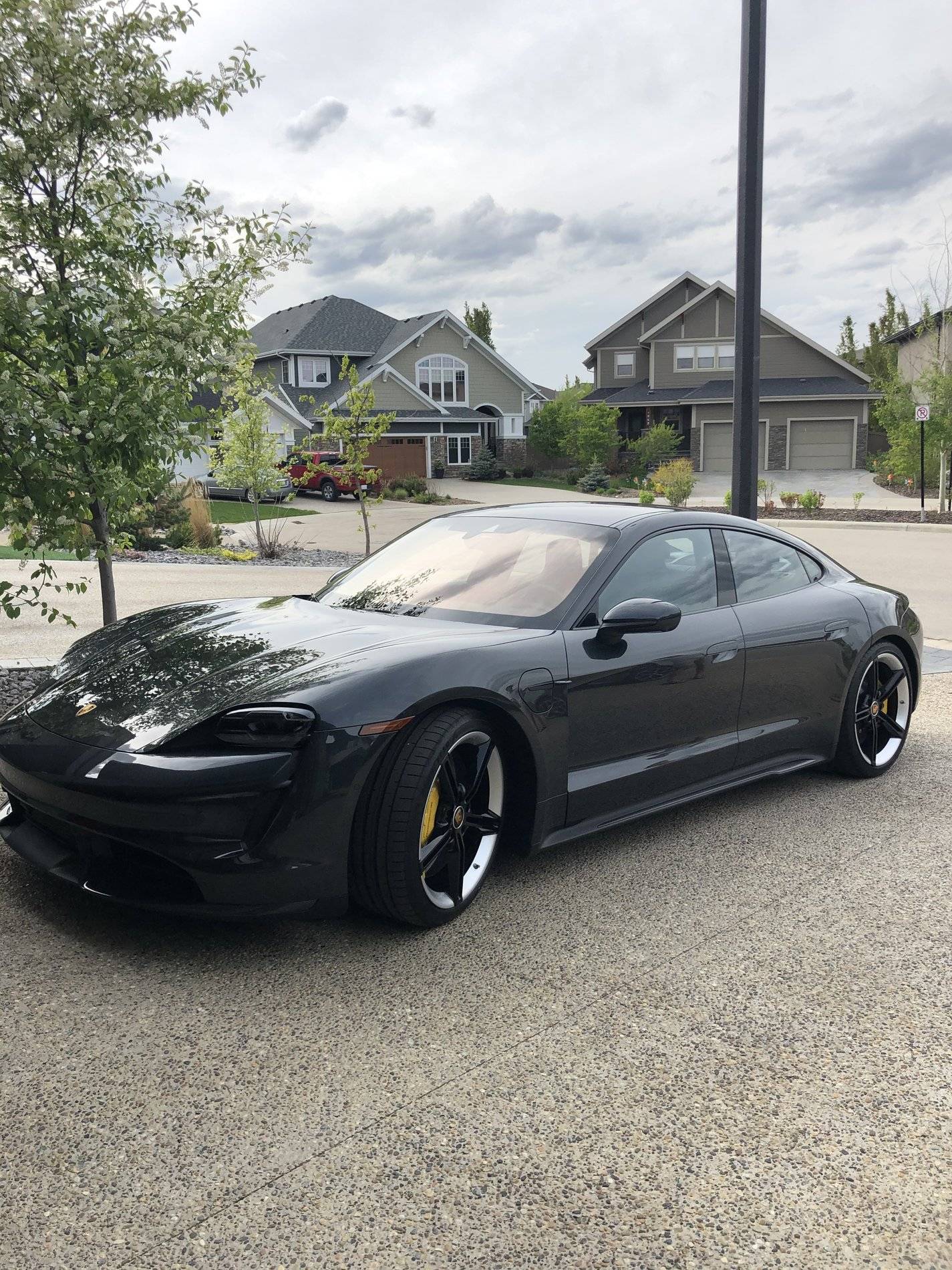 Porsche Taycan First Turbo S in YEG IMG-3108