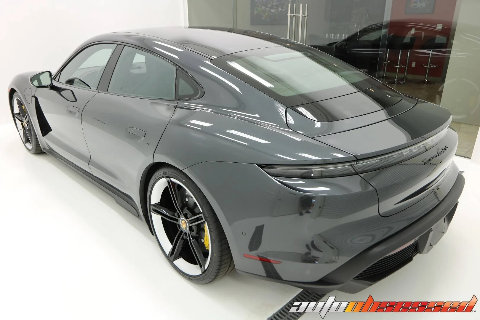 Porsche Taycan First Turbo S in YEG 41