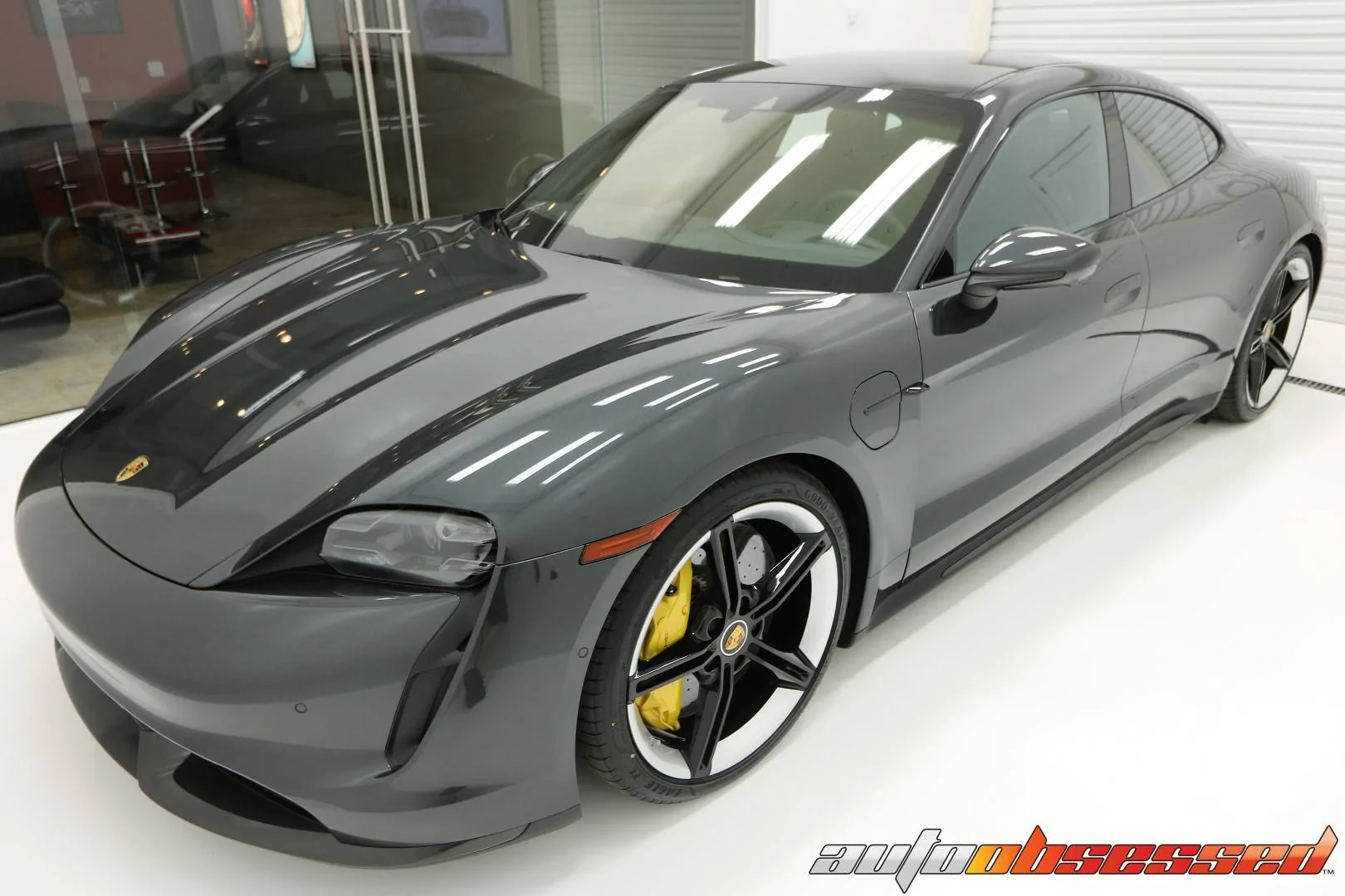 Porsche Taycan First Turbo S in YEG 44