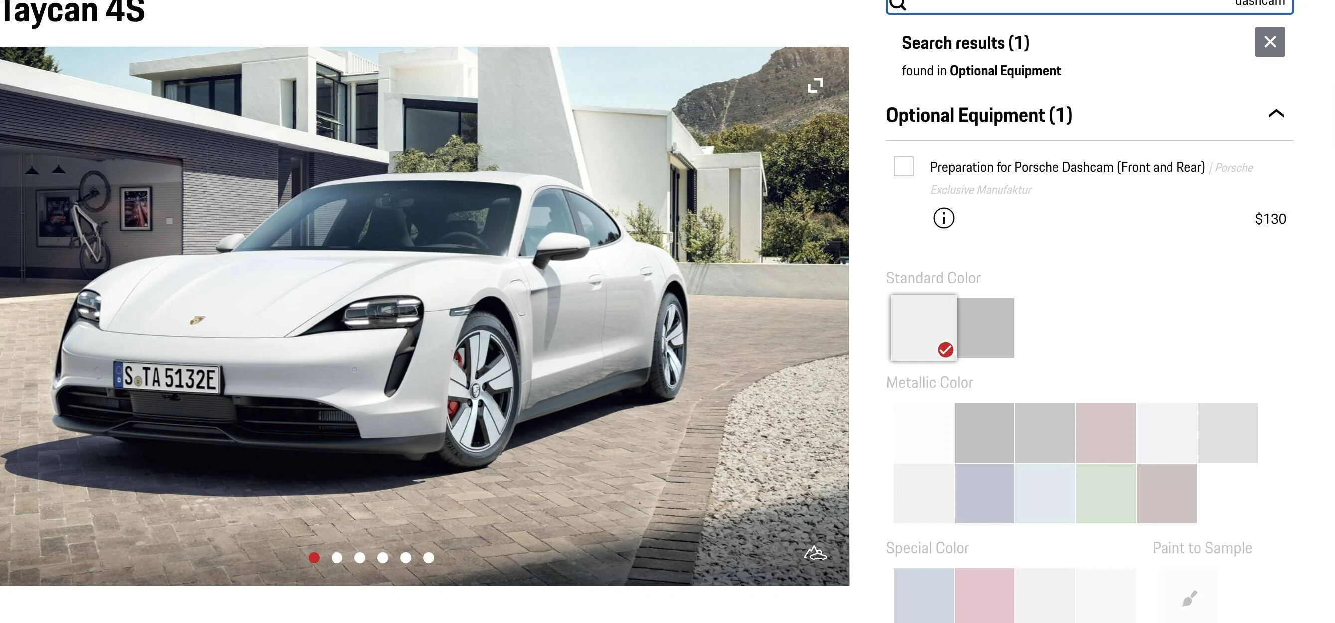 Porsche Taycan New Porsche Taycan Configurator 1659021313383
