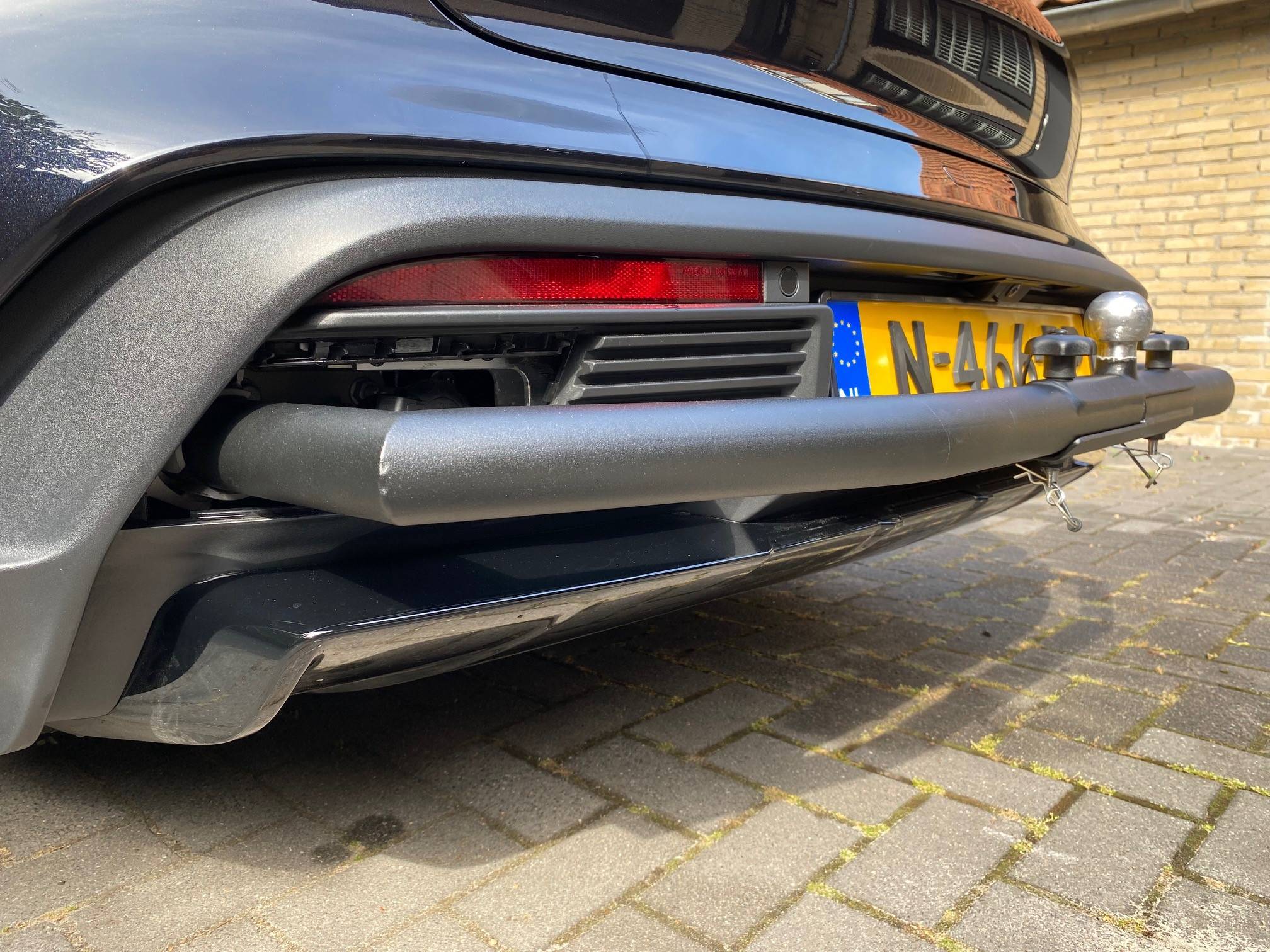 Porsche Taycan My custom hitch for standard bike rack. 8