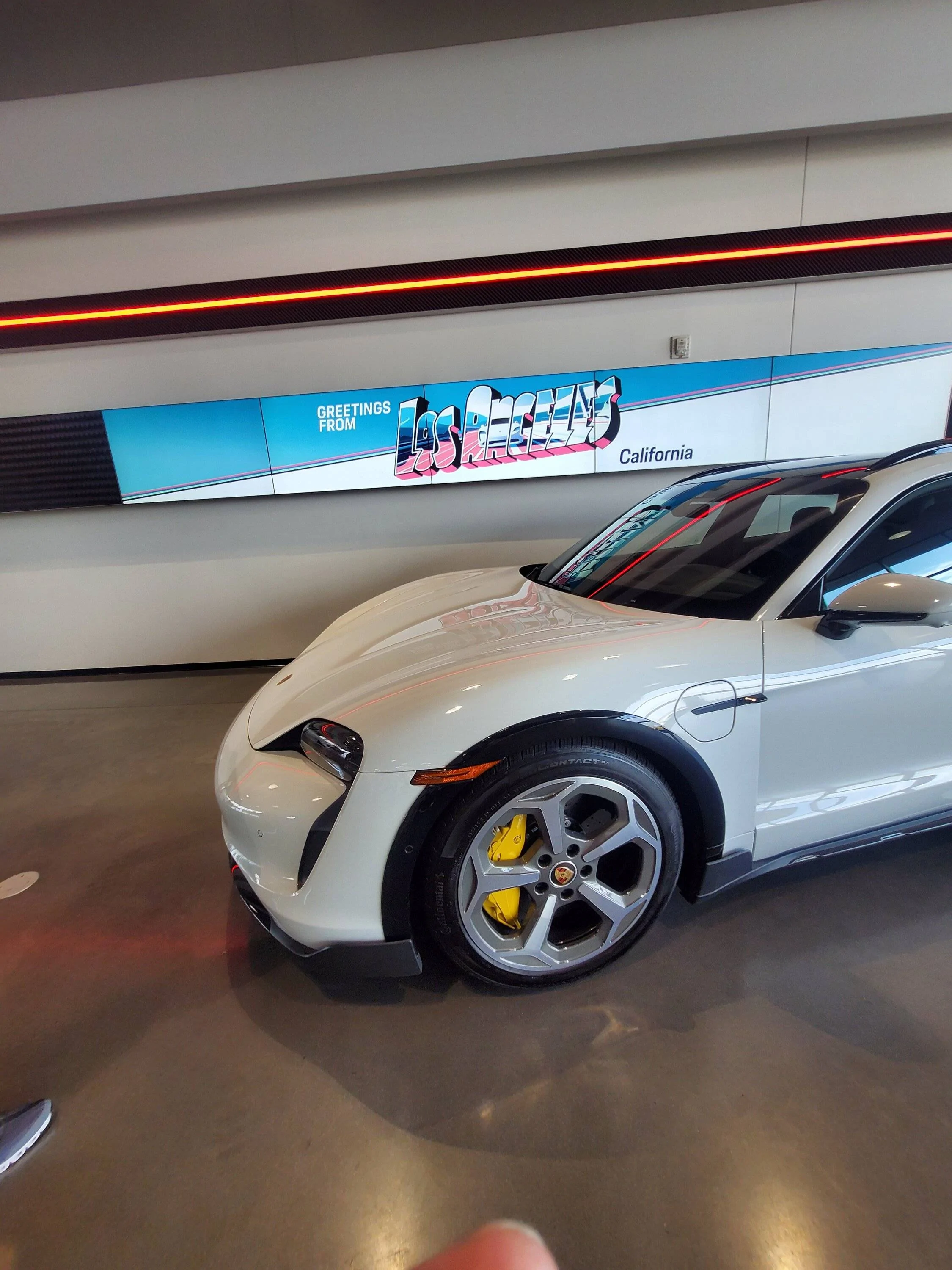 Porsche Taycan PEC LA - Taycan Turbo S v 911 Turbo S experience 20220728_104759