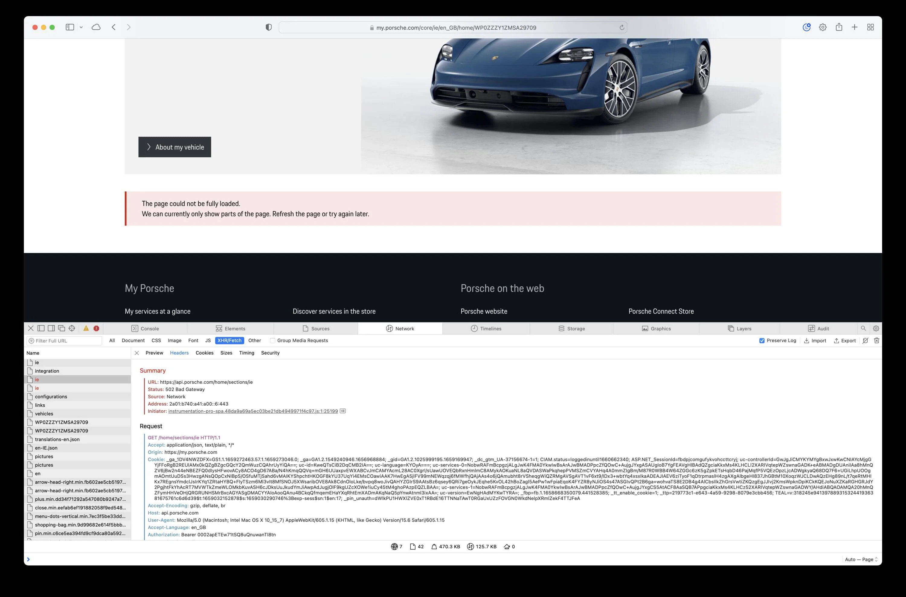 Porsche Taycan They make excellent cars......but their software ability leaves a lot to be desired.... Screenshot 2022-07-31 at 14.12.09