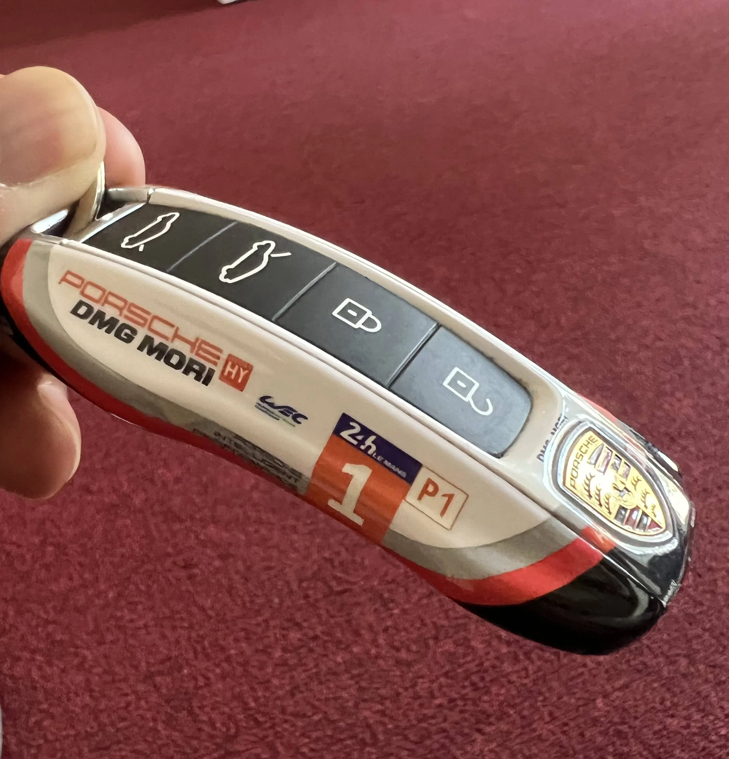 Porsche Taycan OK - let's see them! Key Fob 9854930C-9B14-4AC5-A085-23E279AA10F8