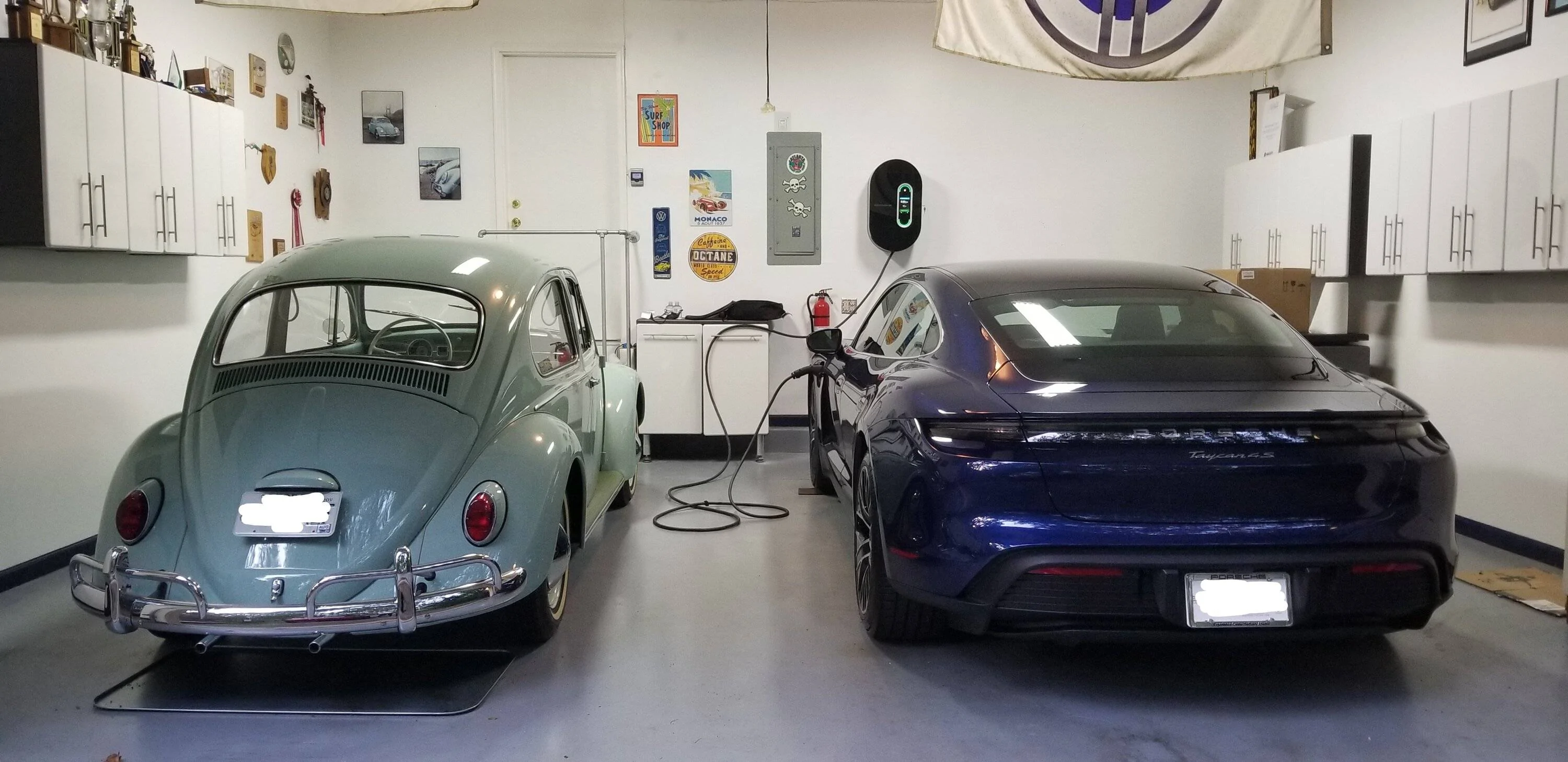 Porsche Taycan Where do you keep your car? garag