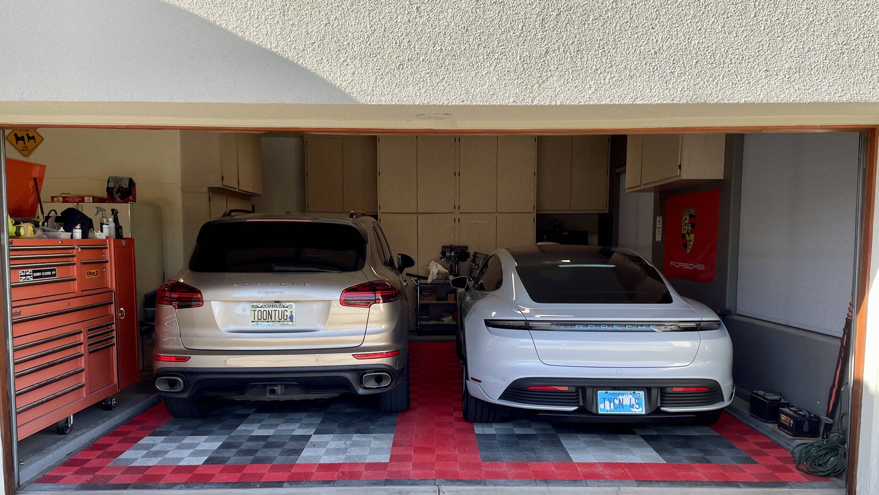 Porsche Taycan Where do you keep your car? DAD125CE-C01C-4EF3-9FBB-2BC1AE63AD8C