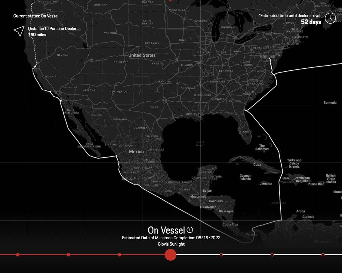 Porsche Taycan September 2022 deliveries Screen Shot 2022-08-02 at 7.48.00 AM