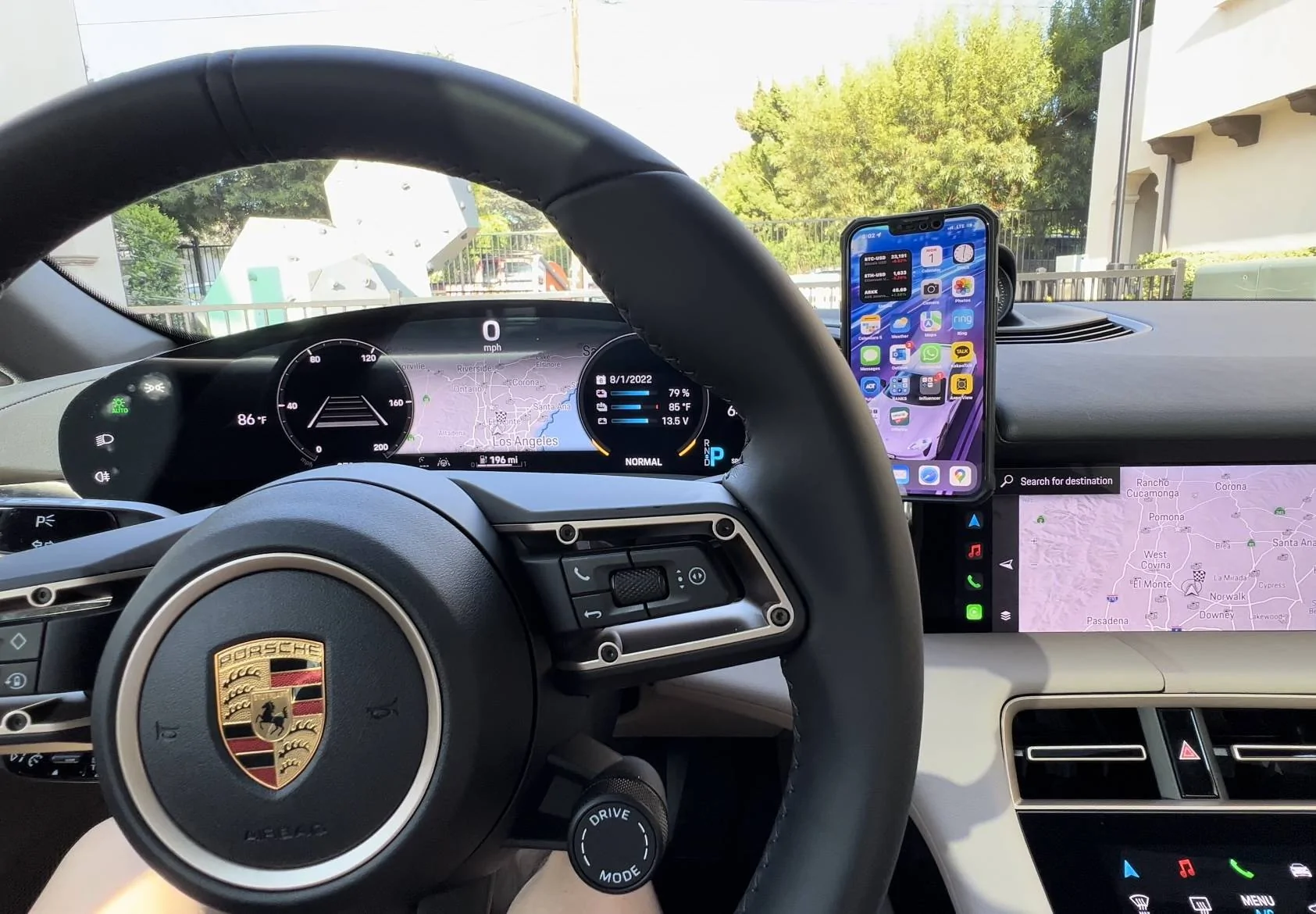 Porsche Taycan Routing Magsafe cable from passenger side of console to USB C port 24A78266-EFB3-49BC-85C6-0D291233C86A