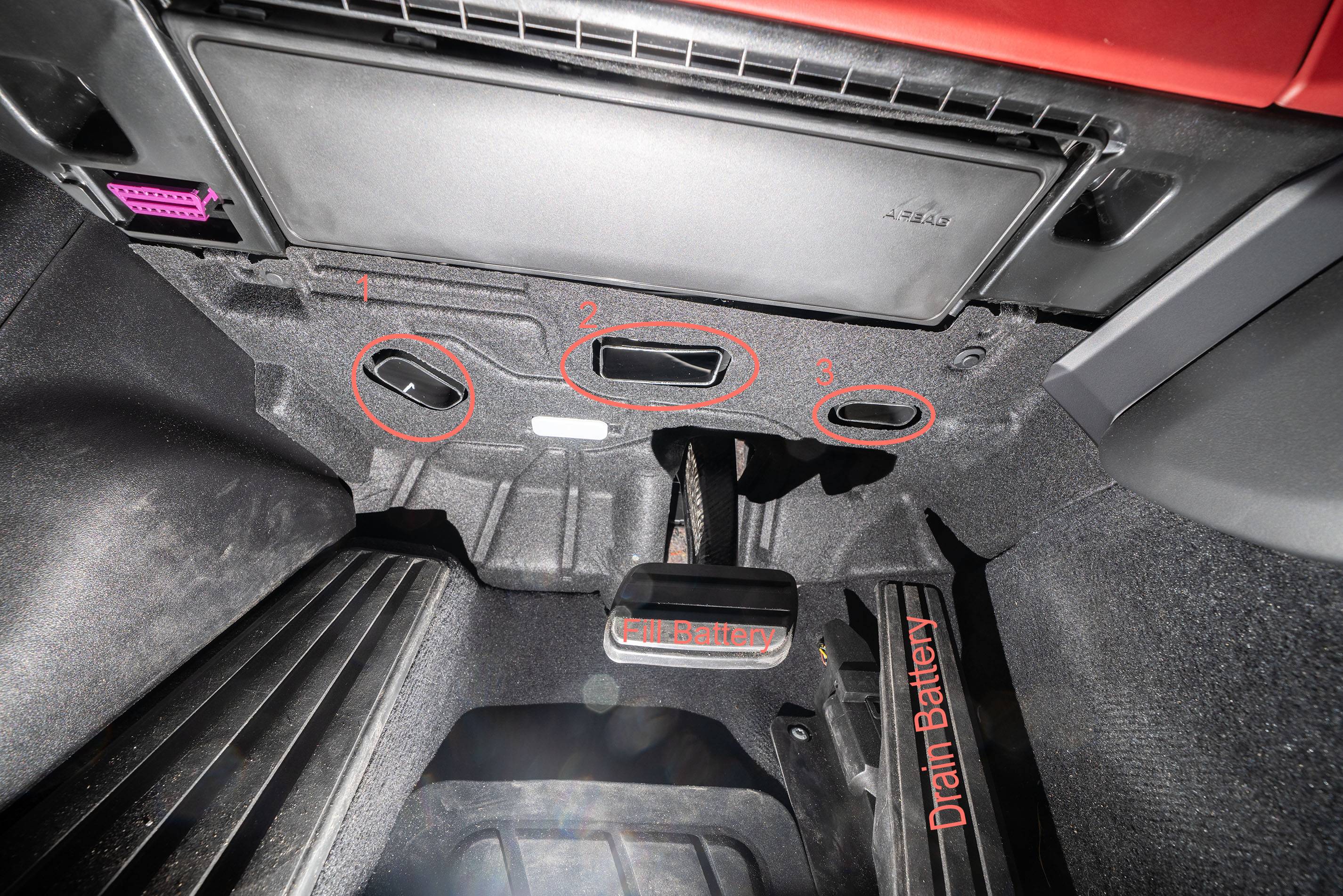 Porsche Taycan Help! It's Raining Inside My Taycan! Footwell