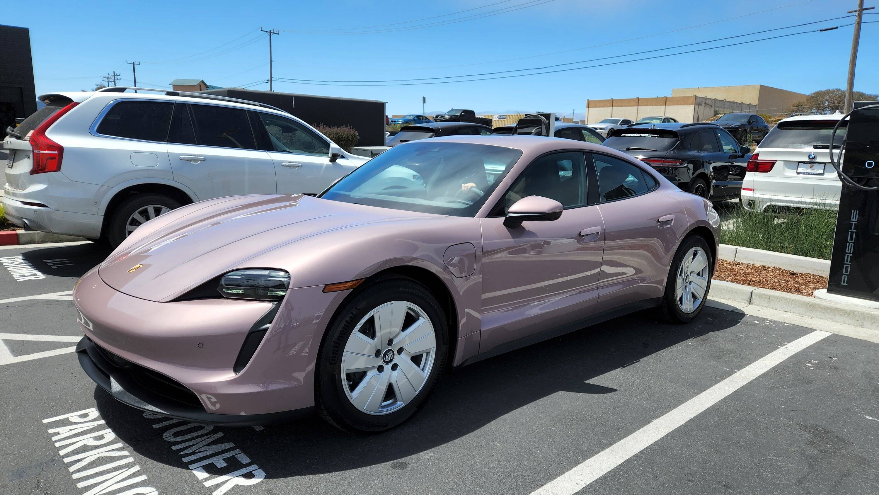 Porsche Taycan Aug delivery. 20220803_125901