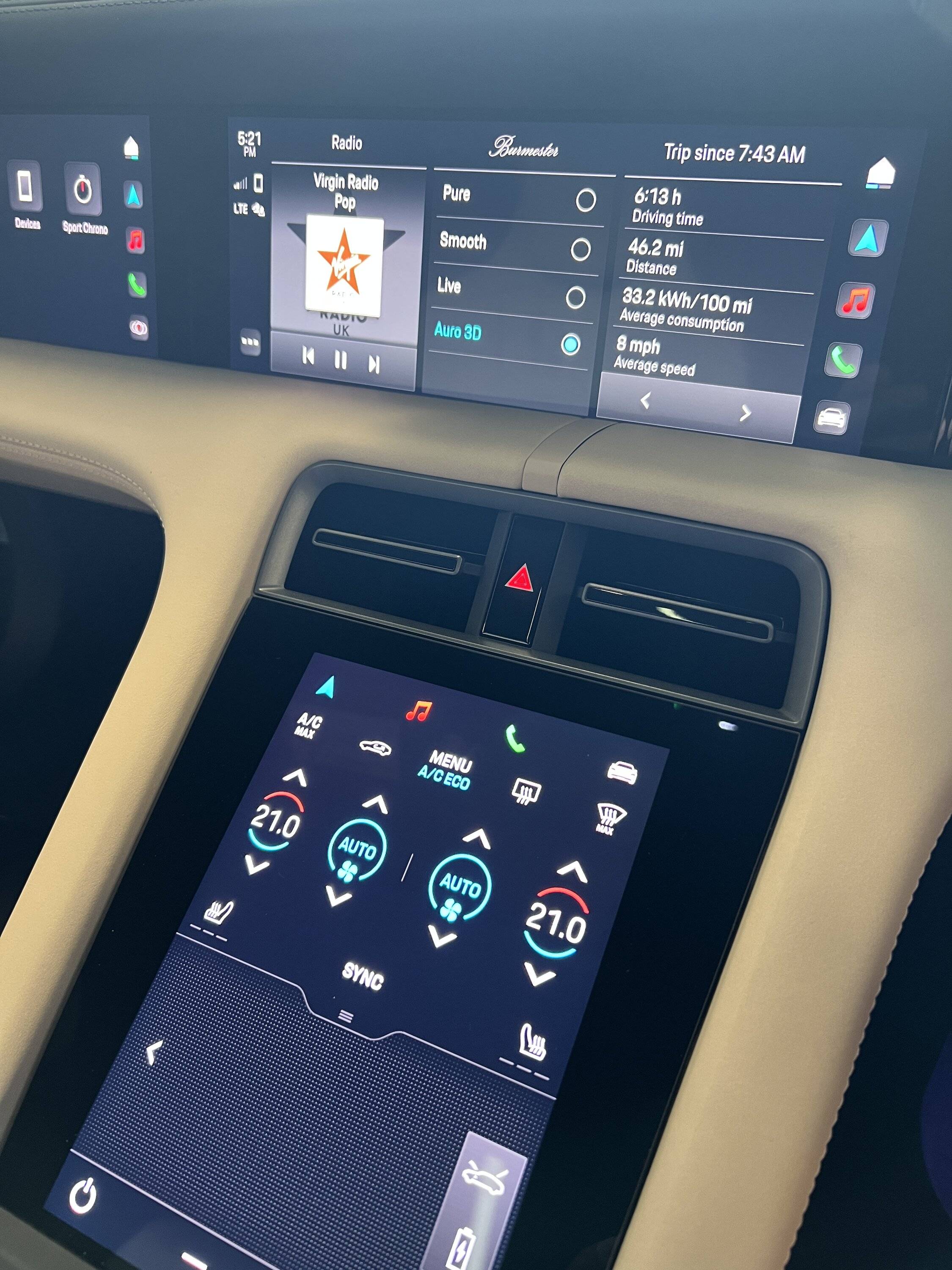 Porsche Taycan Update to software network VR19.0.1. Campaign number WNJ8 (UK) 944B228A-5C3E-47E4-B969-BFF6D4777F0C