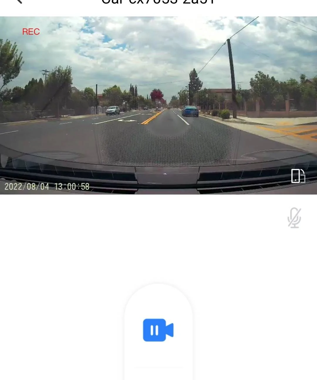 Porsche Taycan Fitcamx dashcam installation Screenshot_20220804-130059