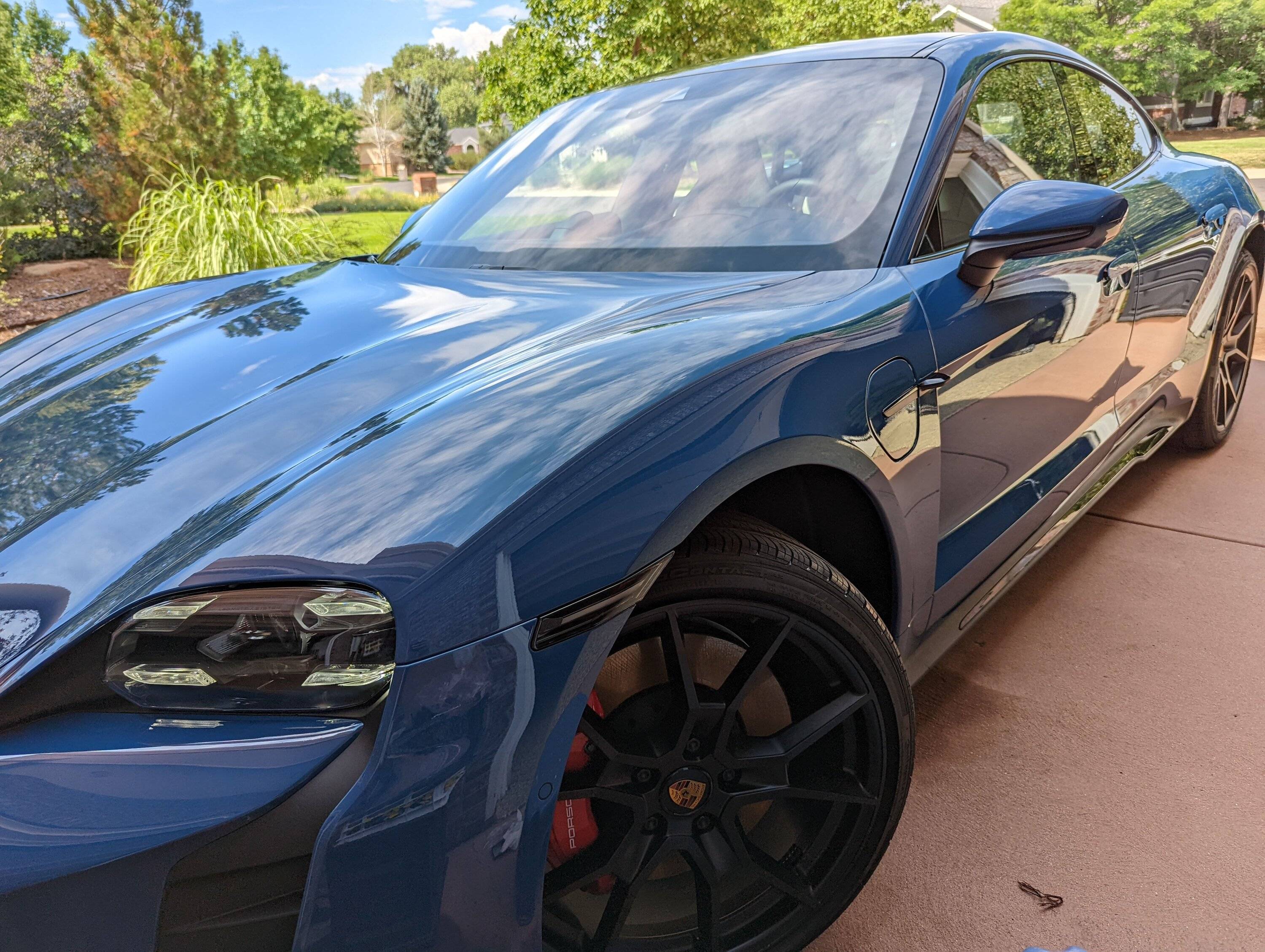 Porsche Taycan NEPTUNE BLUE Taycan Club PXL_20220723_164133942