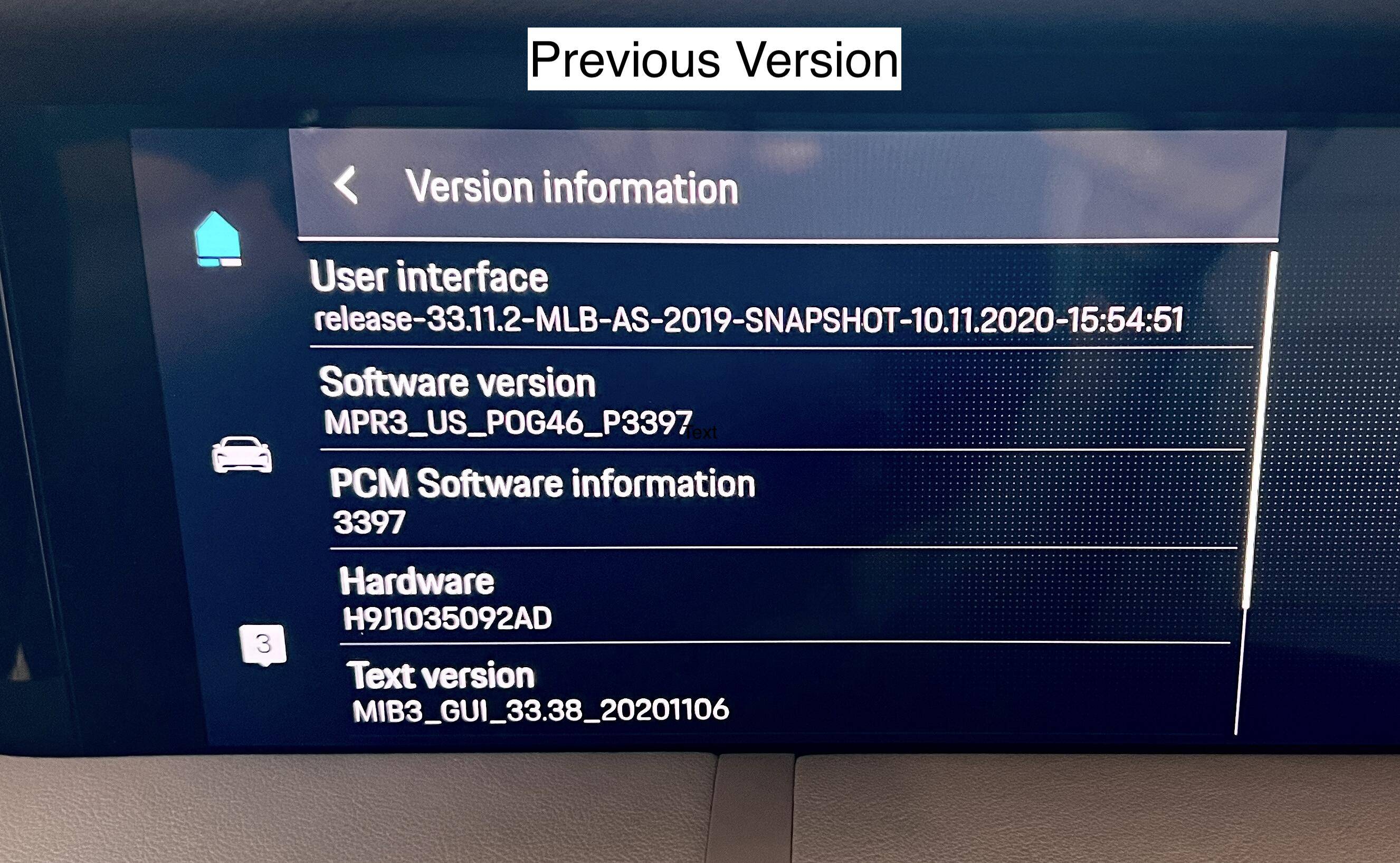Porsche Taycan Latest Taycan Software Update Findings and Reviews Thread IMG_1021