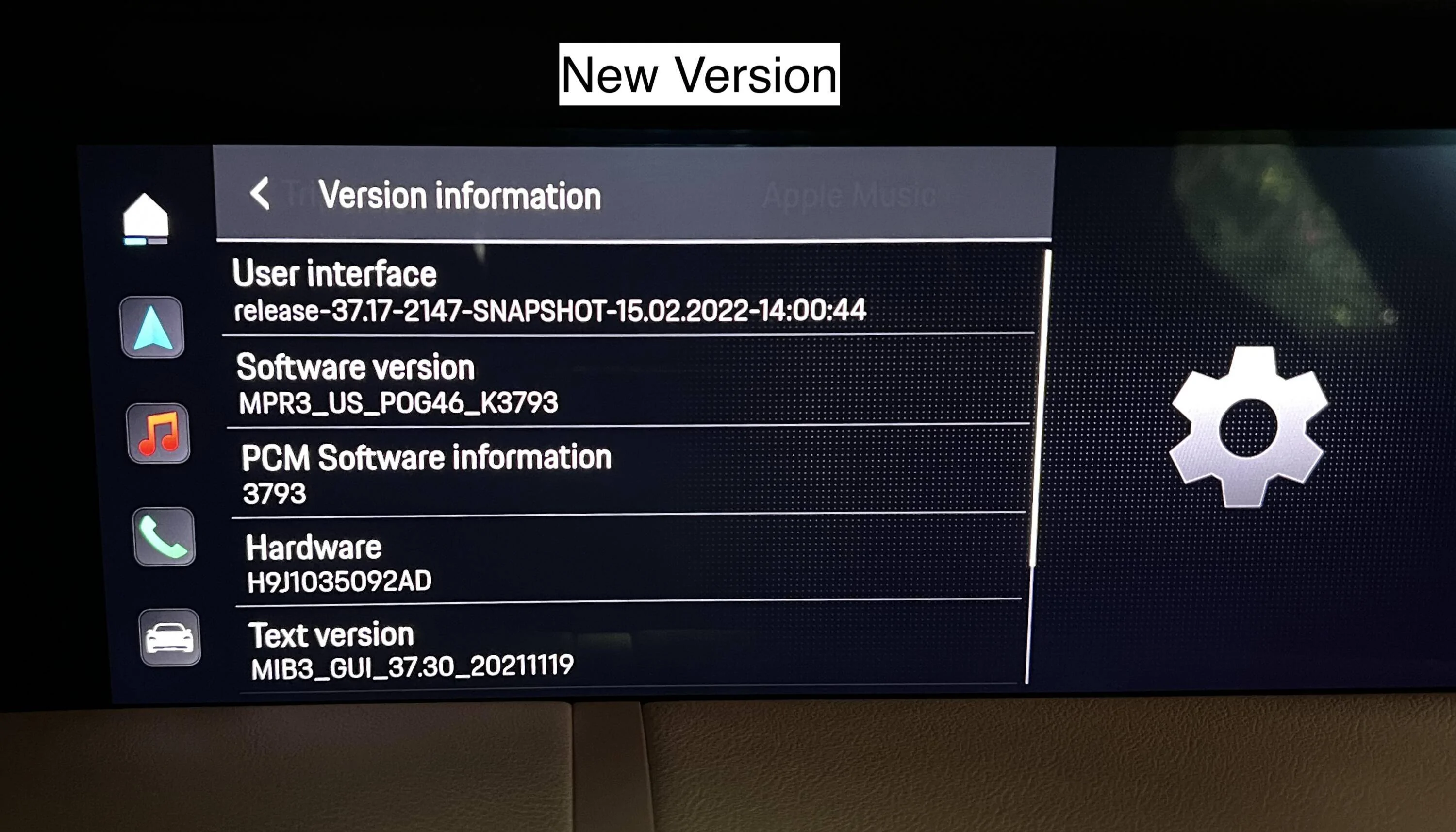 Porsche Taycan Latest Taycan Software Update Findings and Reviews Thread IMG_1037