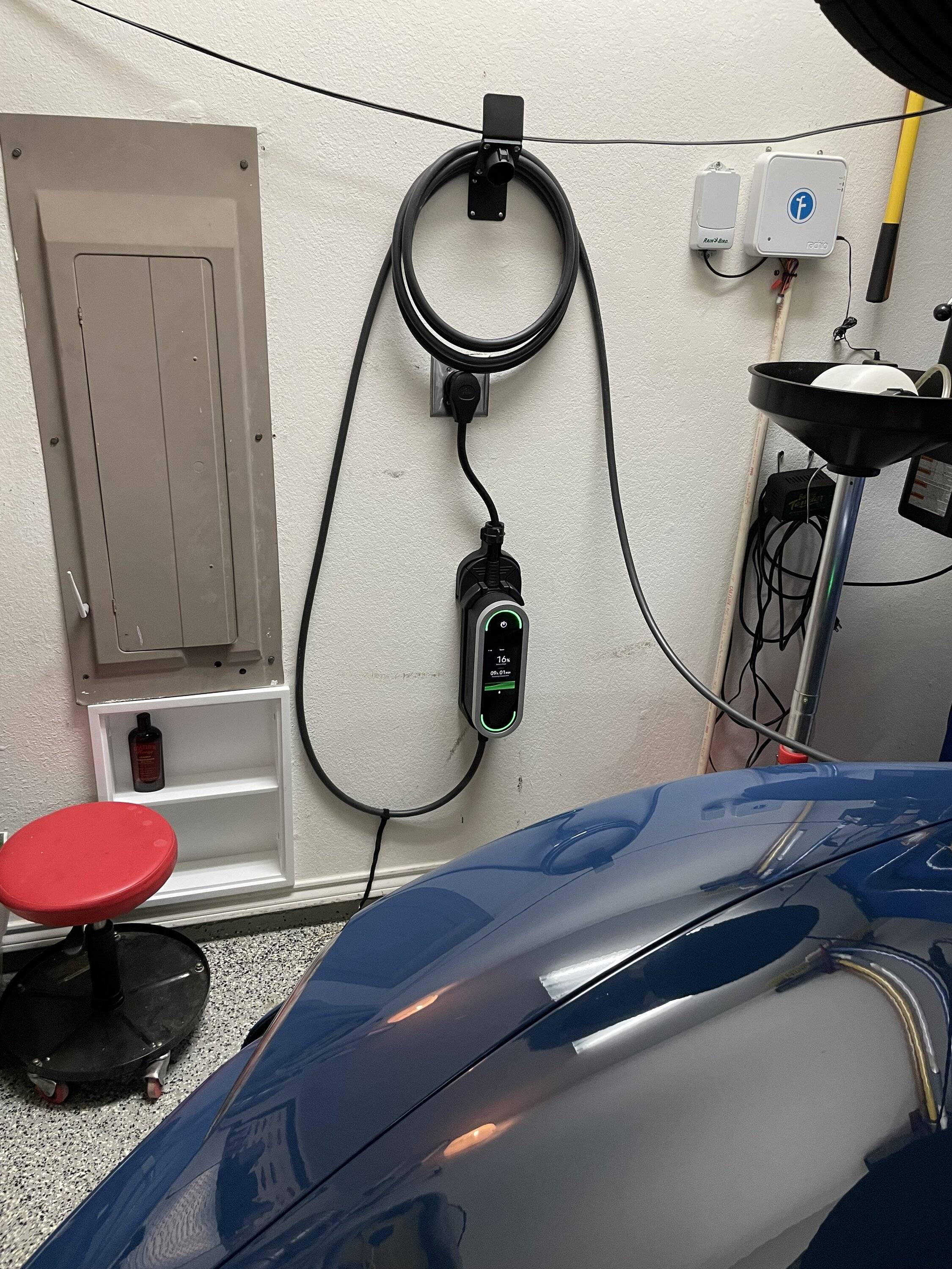 Porsche Taycan NEMA 6-50 install - I did it today - it can be almost trivial…it took me 2 hours! IMG_2212
