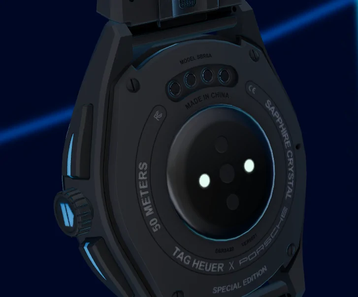 Porsche Taycan Tag Heuer Connected Porsche Watch Screen Shot 2022-08-12 at 6.54.44 AM