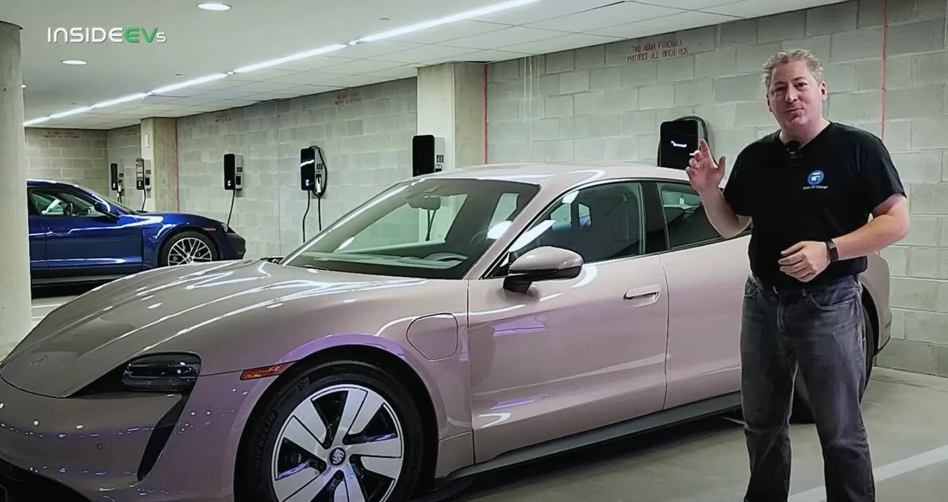 Porsche Taycan Inside EV - Software Update 70 MPH 2WD Range Test - 305.6 Miles Inside EV Range Test