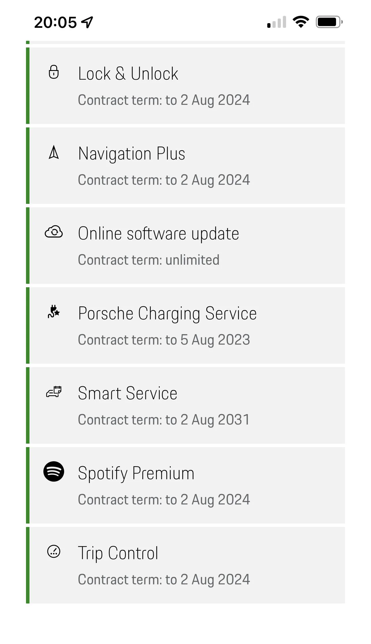 Porsche Taycan Do we get free / included Spotify Premium? 4B8F9743-81AF-4F82-9740-B4759A328431