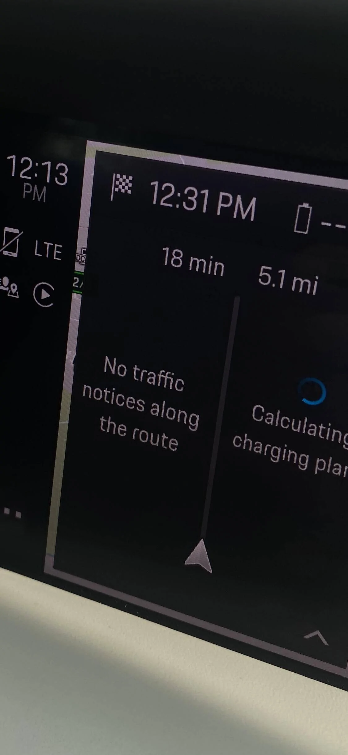 Porsche Taycan uPdate issues: Navigation stuck “Calculating Charging Plan…” IMG_2758