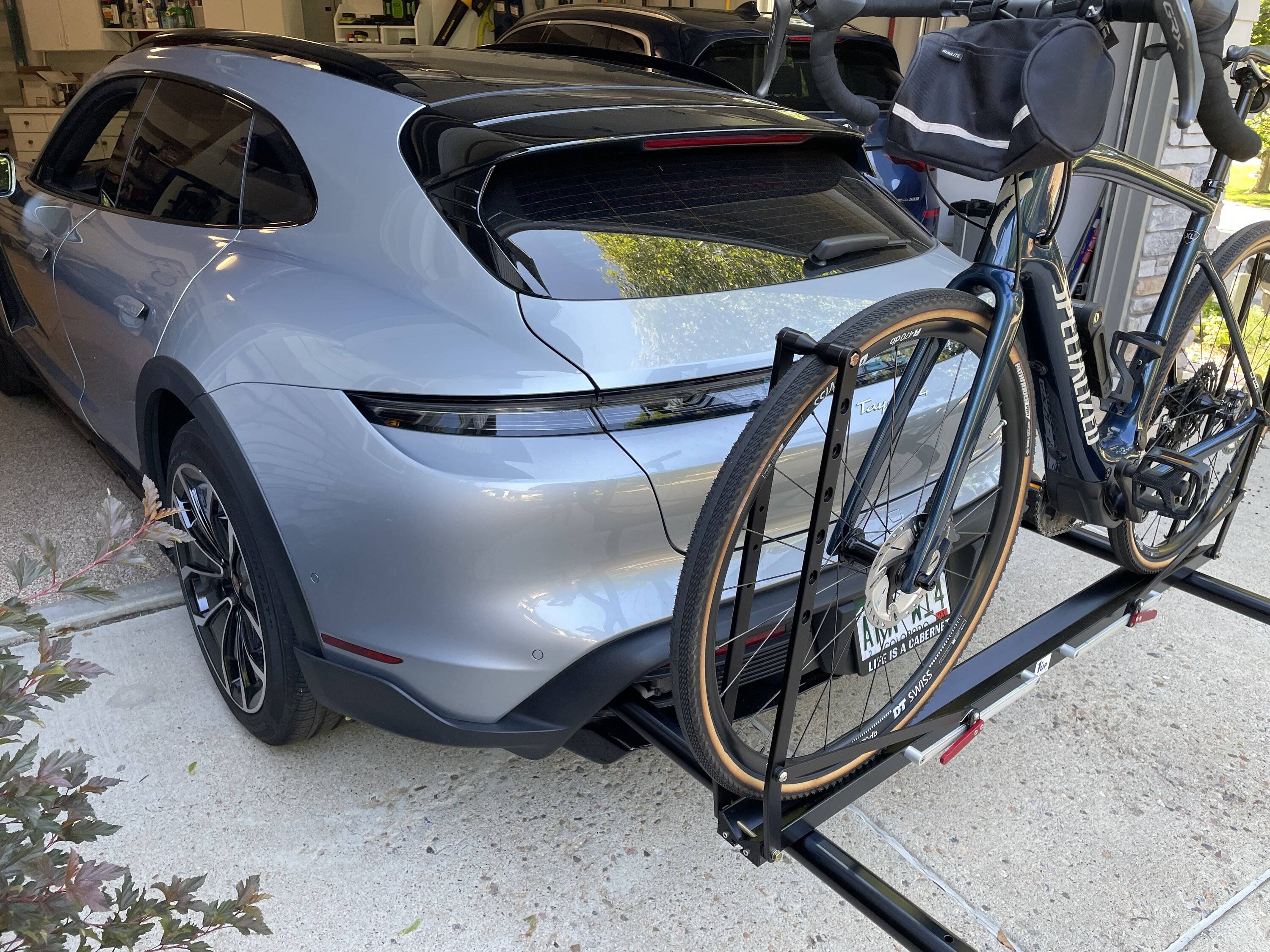 Porsche Taycan Custom Cross Turismo Rear Bike Rack Group Buy 9C9A65EA-4596-4BCF-BC2C-C90048D84B34