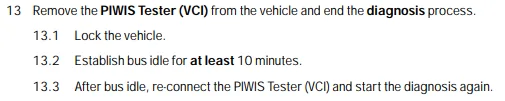Porsche Taycan WNJ8, WNK1, ANA6 Software Updates & Recall details 1661354548912