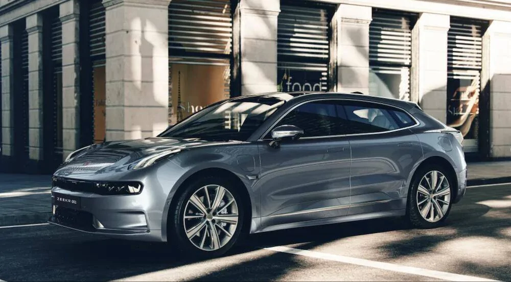 Porsche Taycan Geely Zeekr 001 Screen Shot 2022-08-25 at 8.33.14 AM