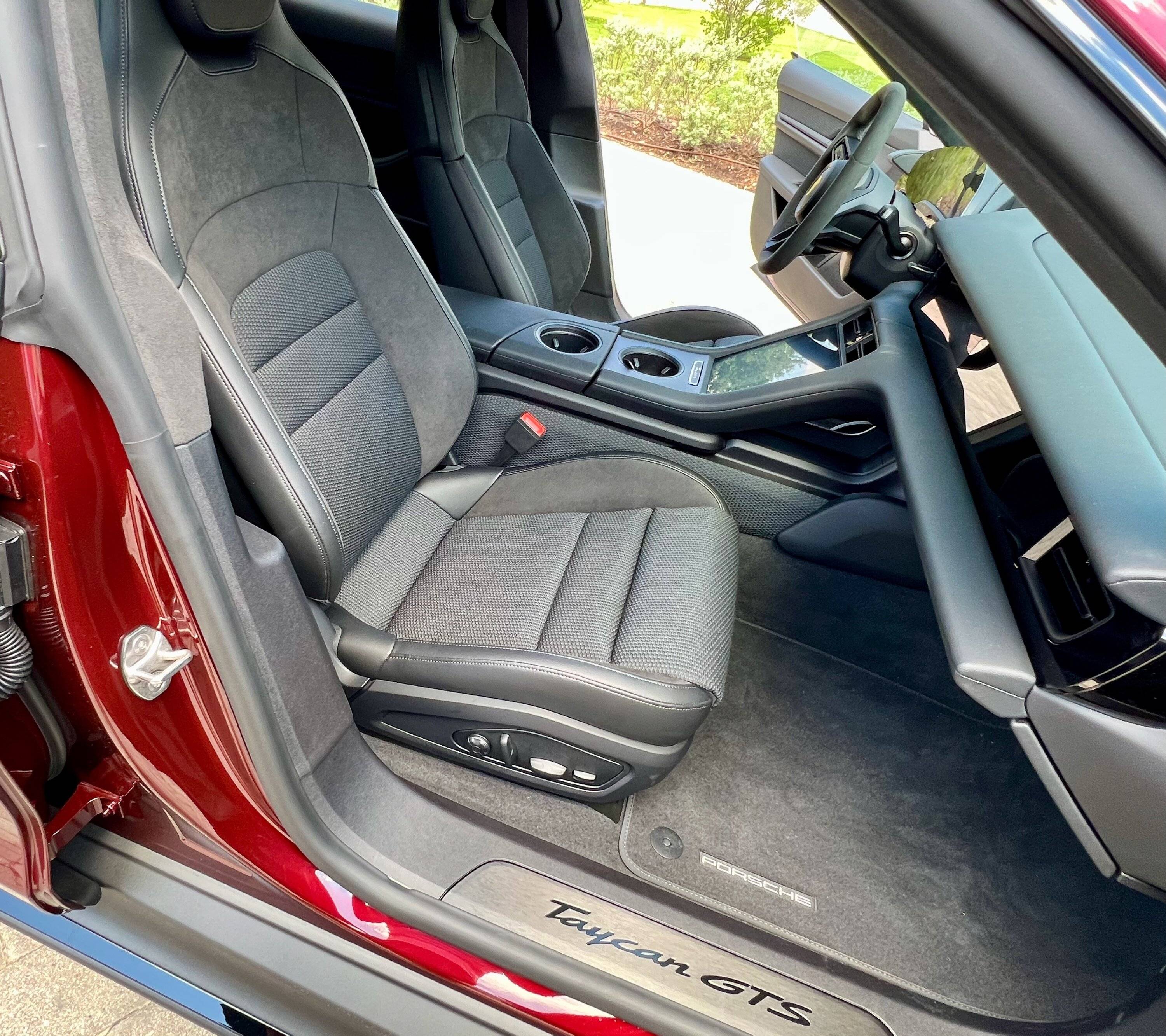 Porsche Taycan 2022 Taycan GTS Delivered after 7 month wait Ruby interior front