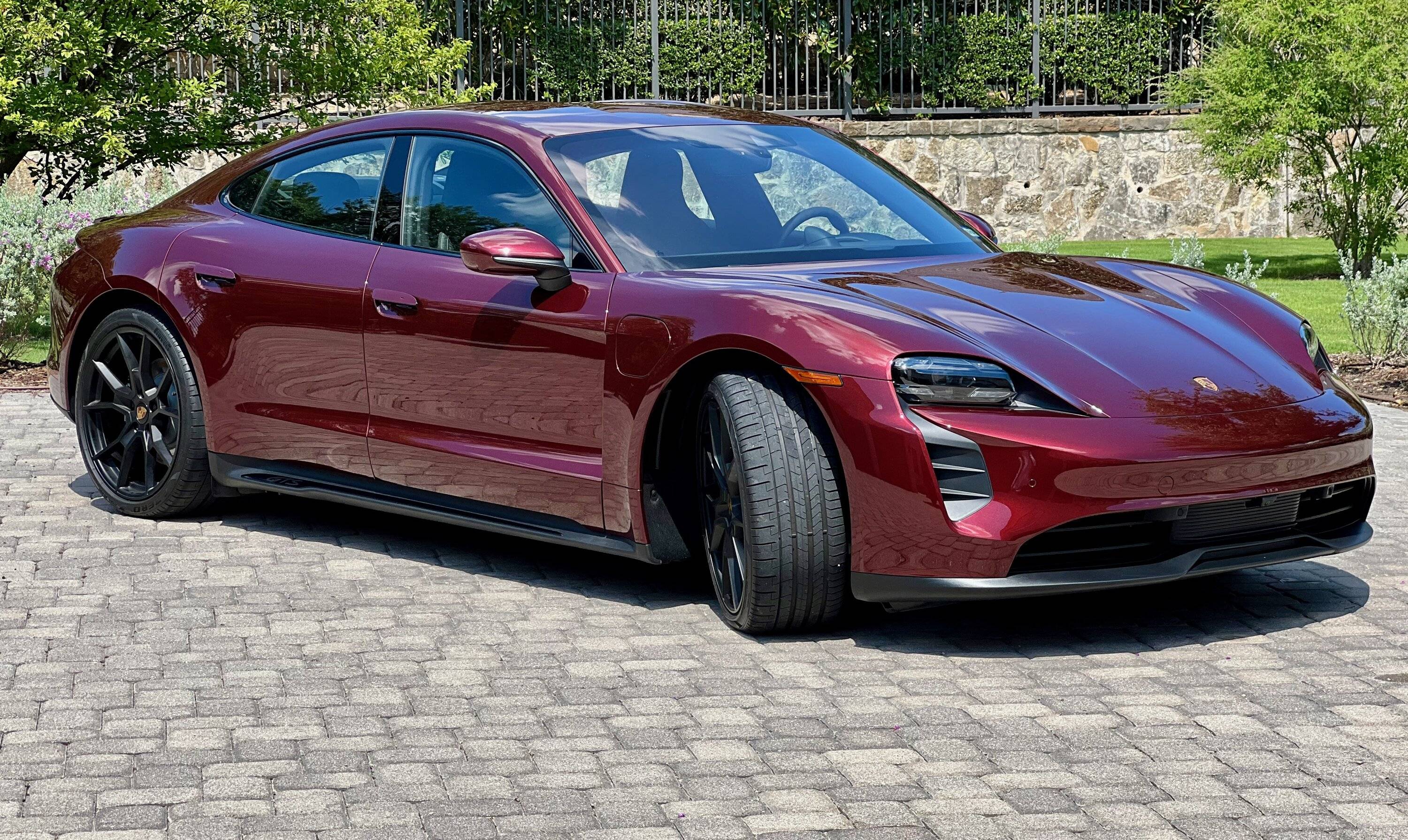 Porsche Taycan Can we have a GTS Photo thread? Ruby Rt. Front