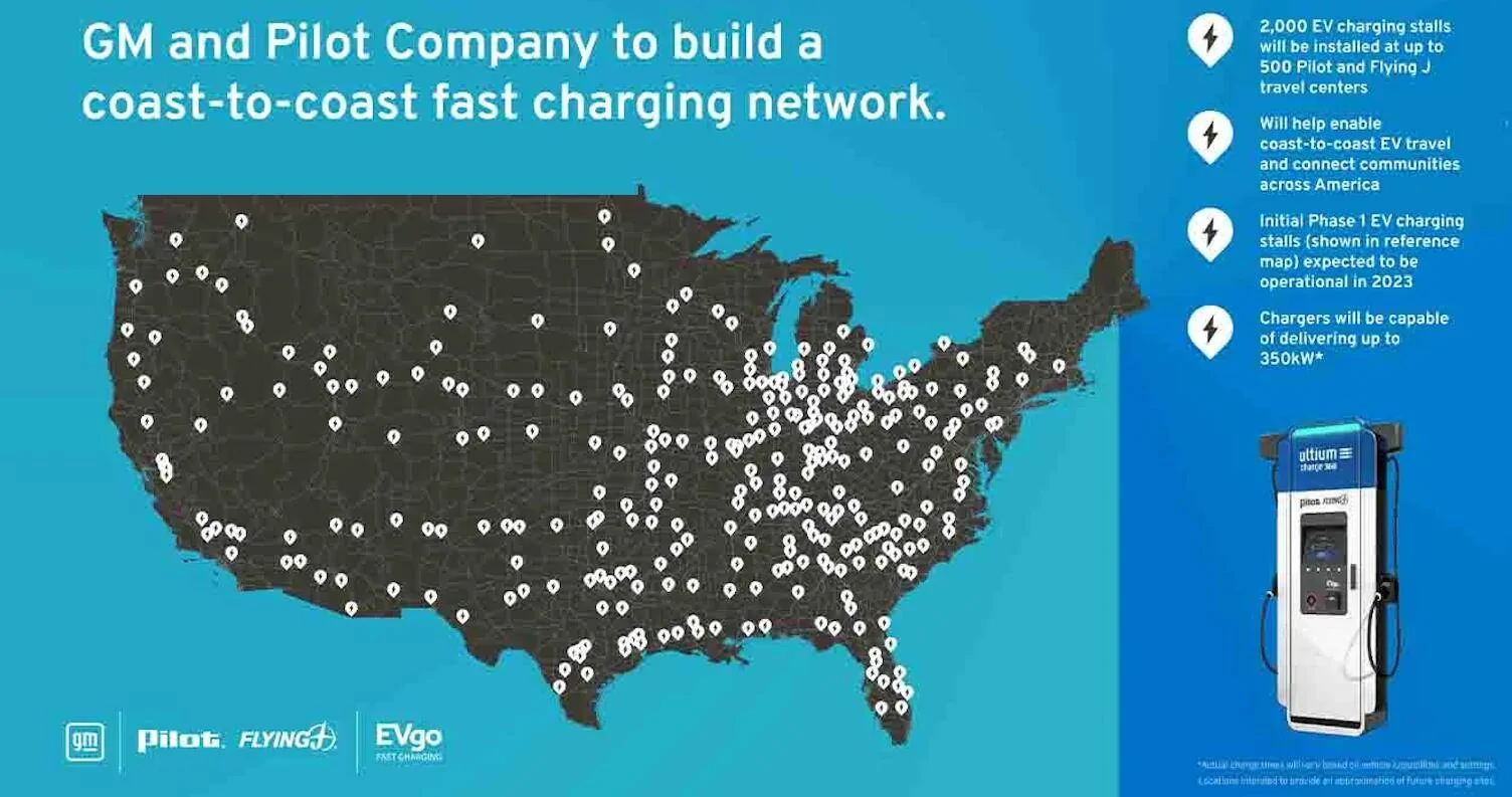 Porsche Taycan 2000 New EVgo Charging Stations Coming to 500 Locations on US Highways (Joint Project by GM & Pilot) Screen Shot 2022-08-27 at 4.02.14 PM