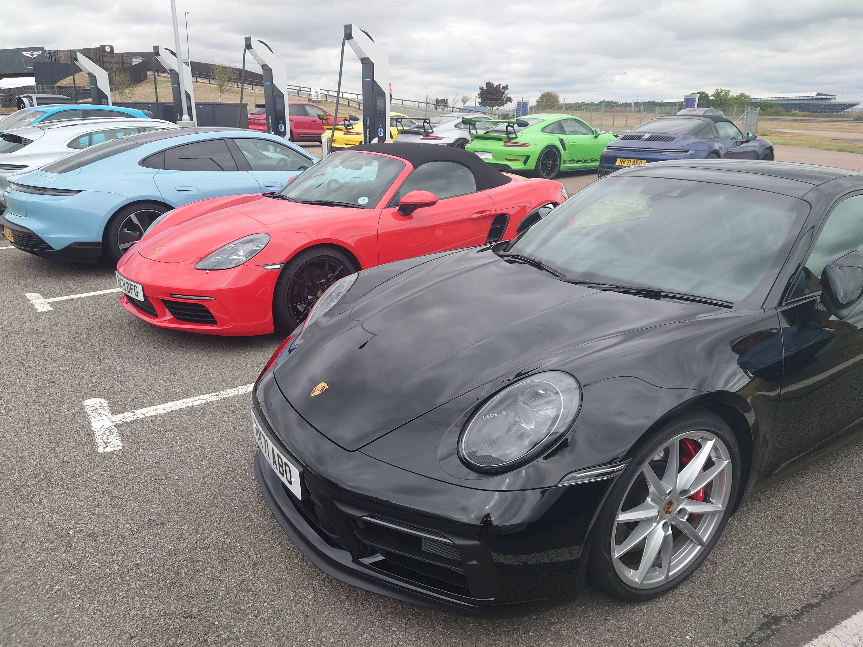 Porsche Taycan Silverstone PEC day / Taycan GTS ST / why Carmine Red is a no 20220824_134315.JPG