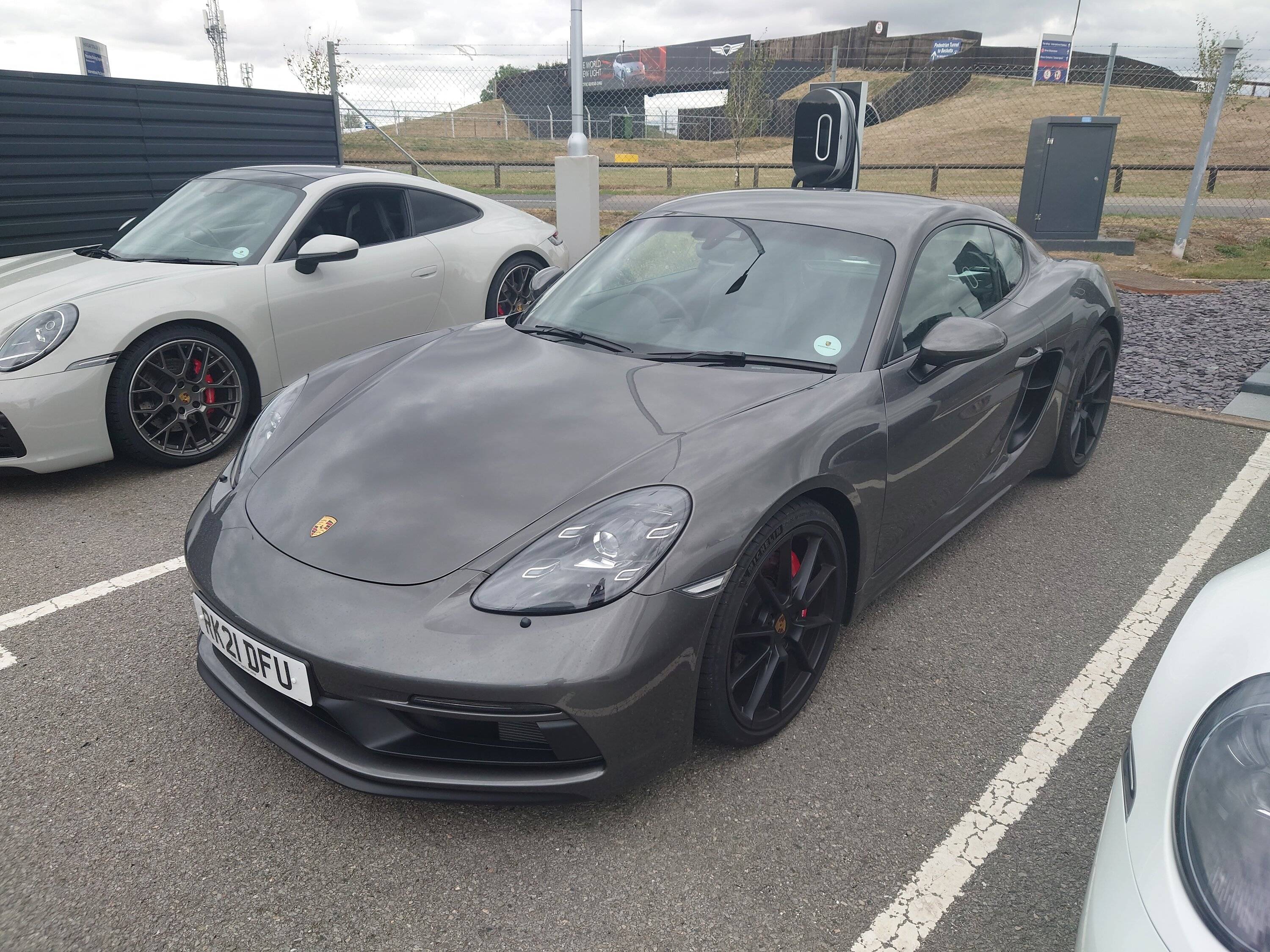 Porsche Taycan Silverstone PEC day / Taycan GTS ST / why Carmine Red is a no 20220824_134207.JPG