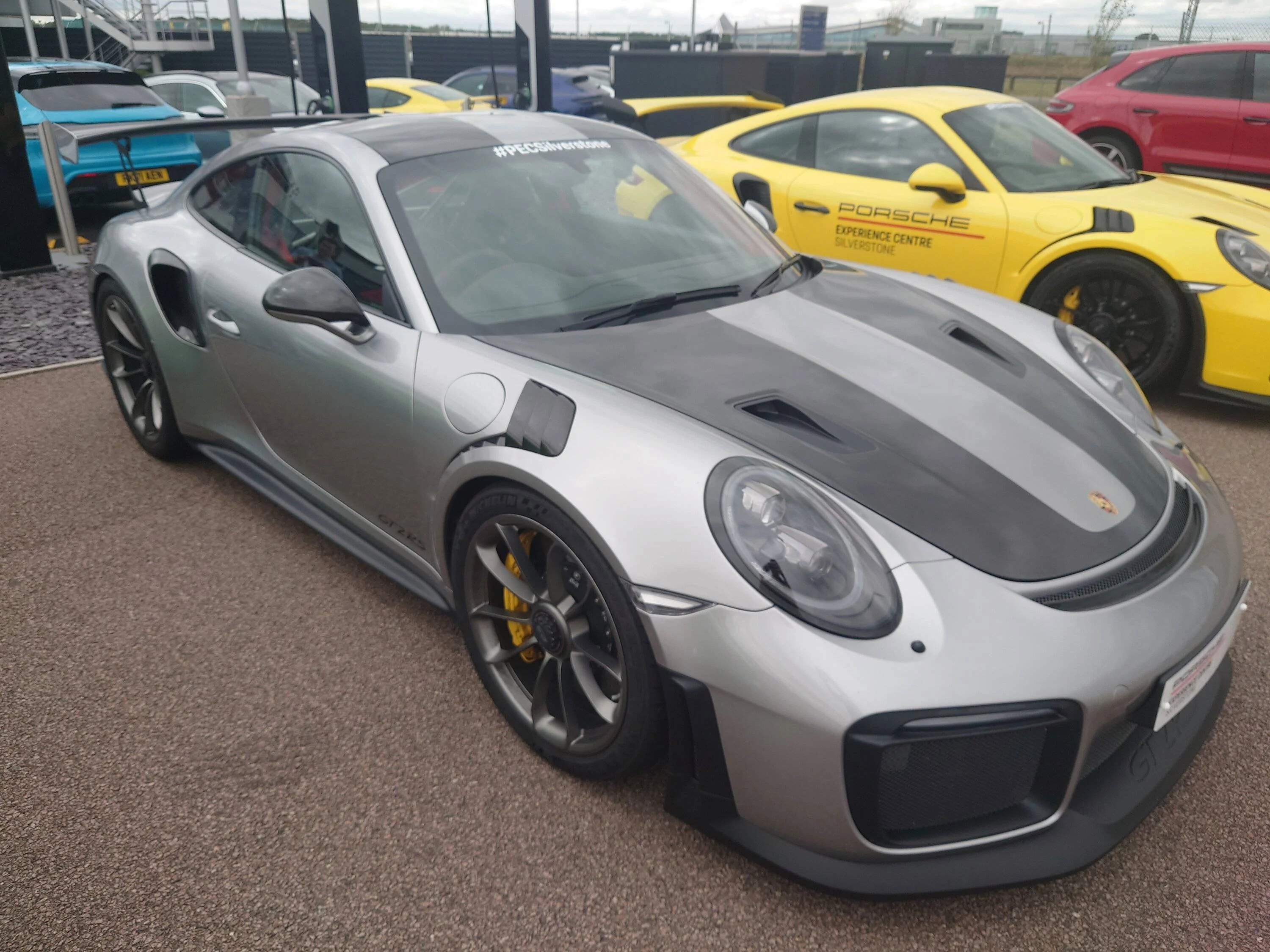 Porsche Taycan Silverstone PEC day / Taycan GTS ST / why Carmine Red is a no 20220824_134347