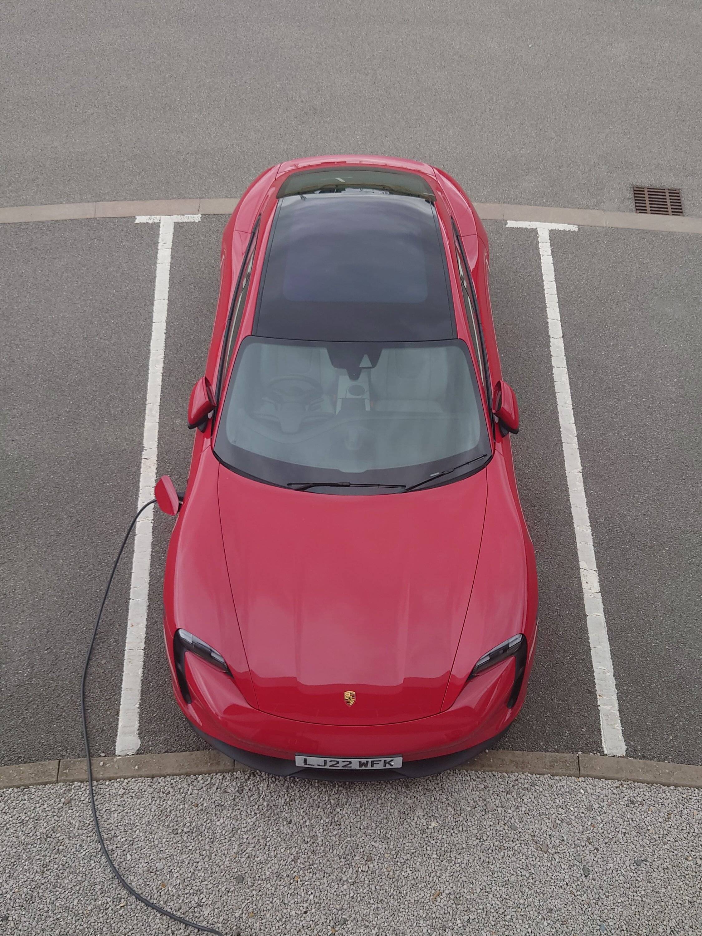 Porsche Taycan Silverstone PEC day / Taycan GTS ST / why Carmine Red is a no 20220824_114118.JPG