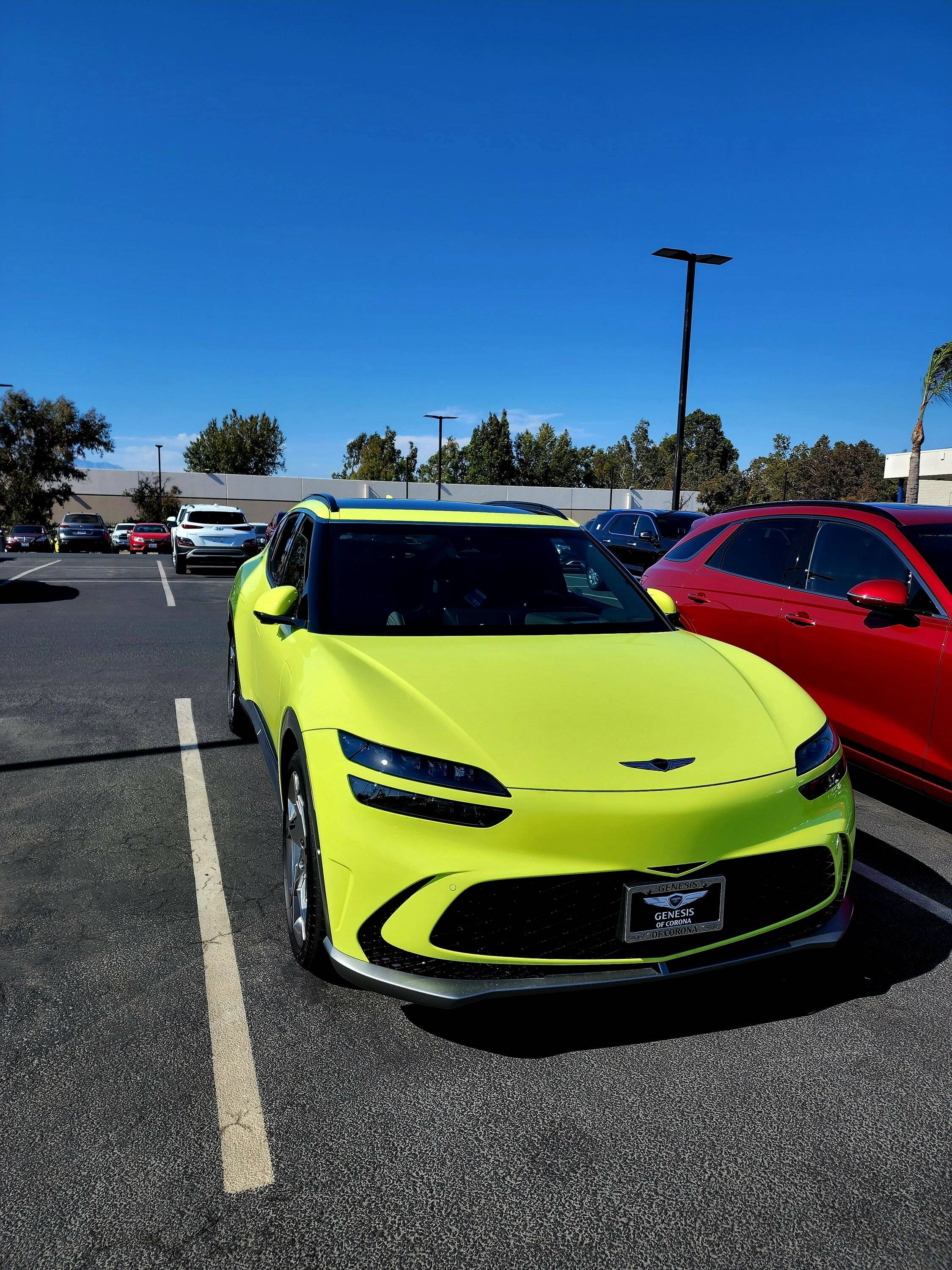 Porsche Taycan Taycan owner buys Genesis GV60 Performance. Please don't hate me. :) 20220716_162659