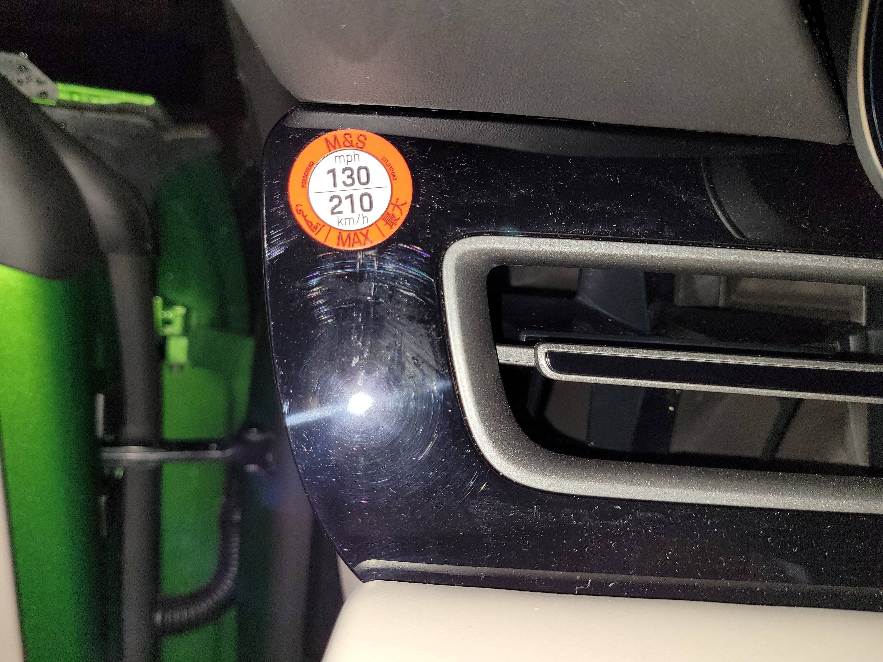 Porsche Taycan Max speed governed? 20220828_193148