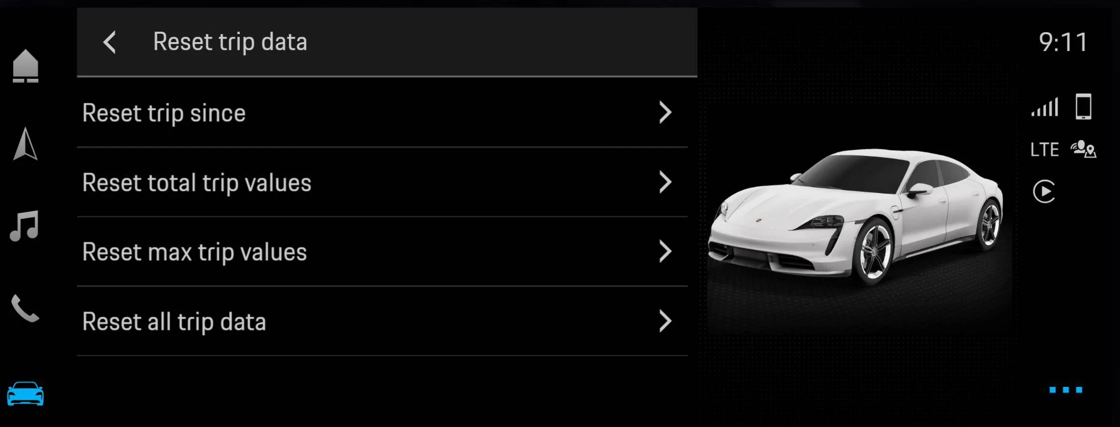 Porsche Taycan 271 miles!  100% charged. What’s your range shown? 1661765311088
