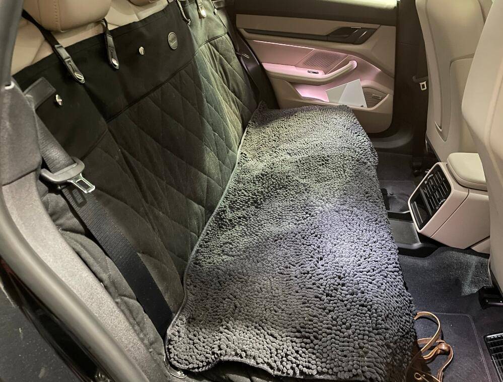 Porsche Taycan REAR SEAT COVERS 1661896703113