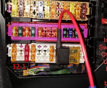 Porsche Taycan Radar Detector - Hardwire Fuse Box 1661968610639