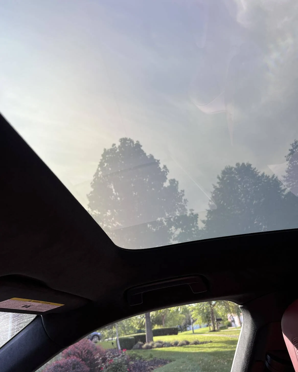 Porsche Taycan Per request, a mini review of the Variable Light Control VLC roof Screen Shot 2022-09-02 at 10.53.50 AM
