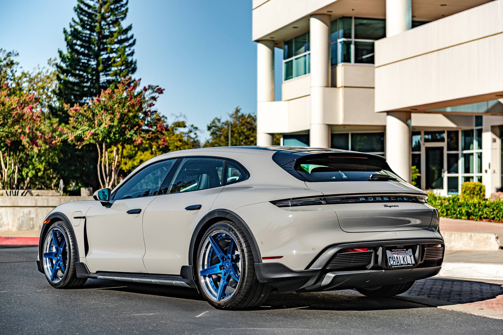 Porsche Taycan Terrance’s Taycan GTS Sport Turismo Adventures [Delivered!] SV306S Taycan Tanzanite Blue-35