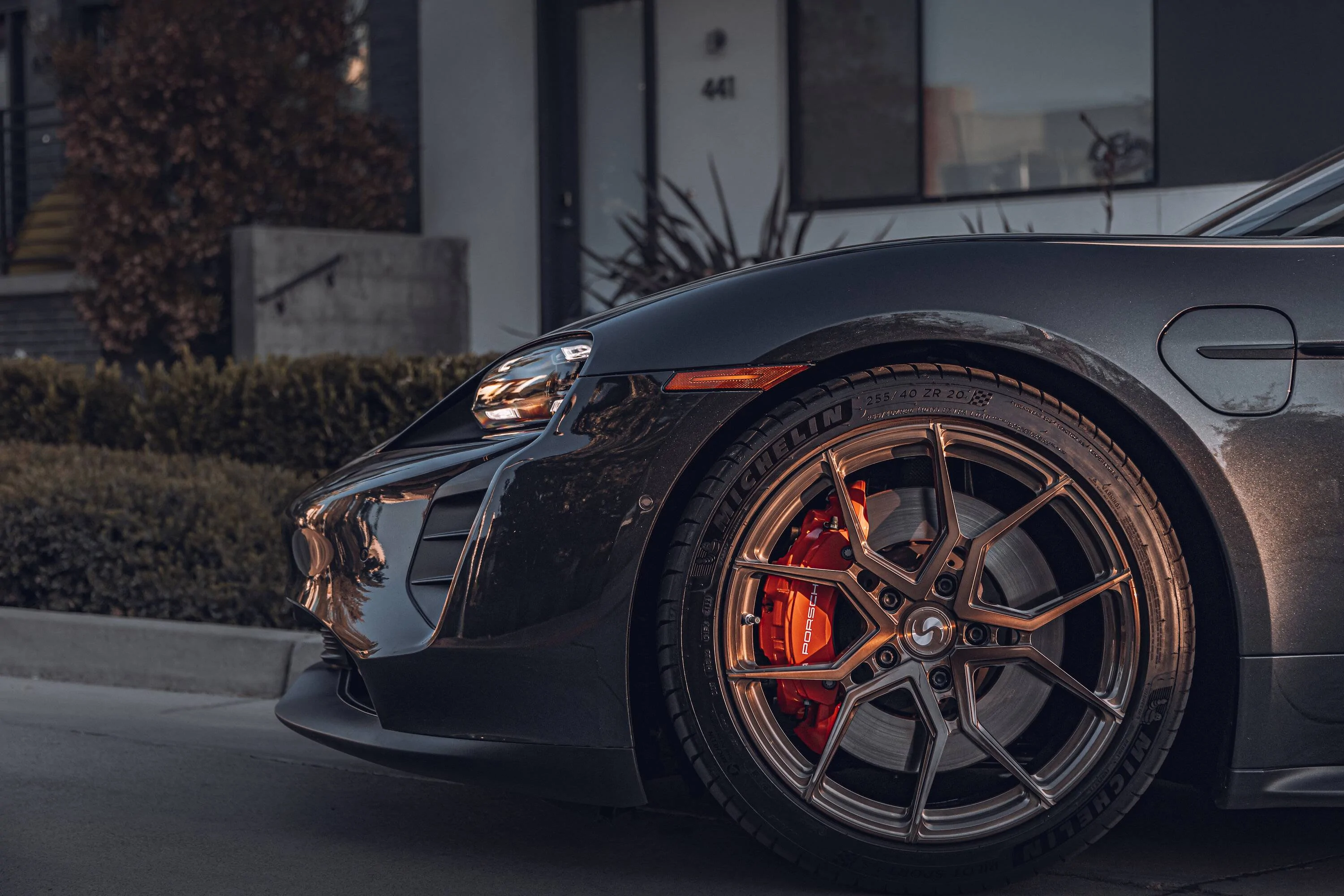 Porsche Taycan Terrance’s Taycan GTS Sport Turismo Adventures [Delivered!] SV706 Taycan Brushed Bronze Tinted28