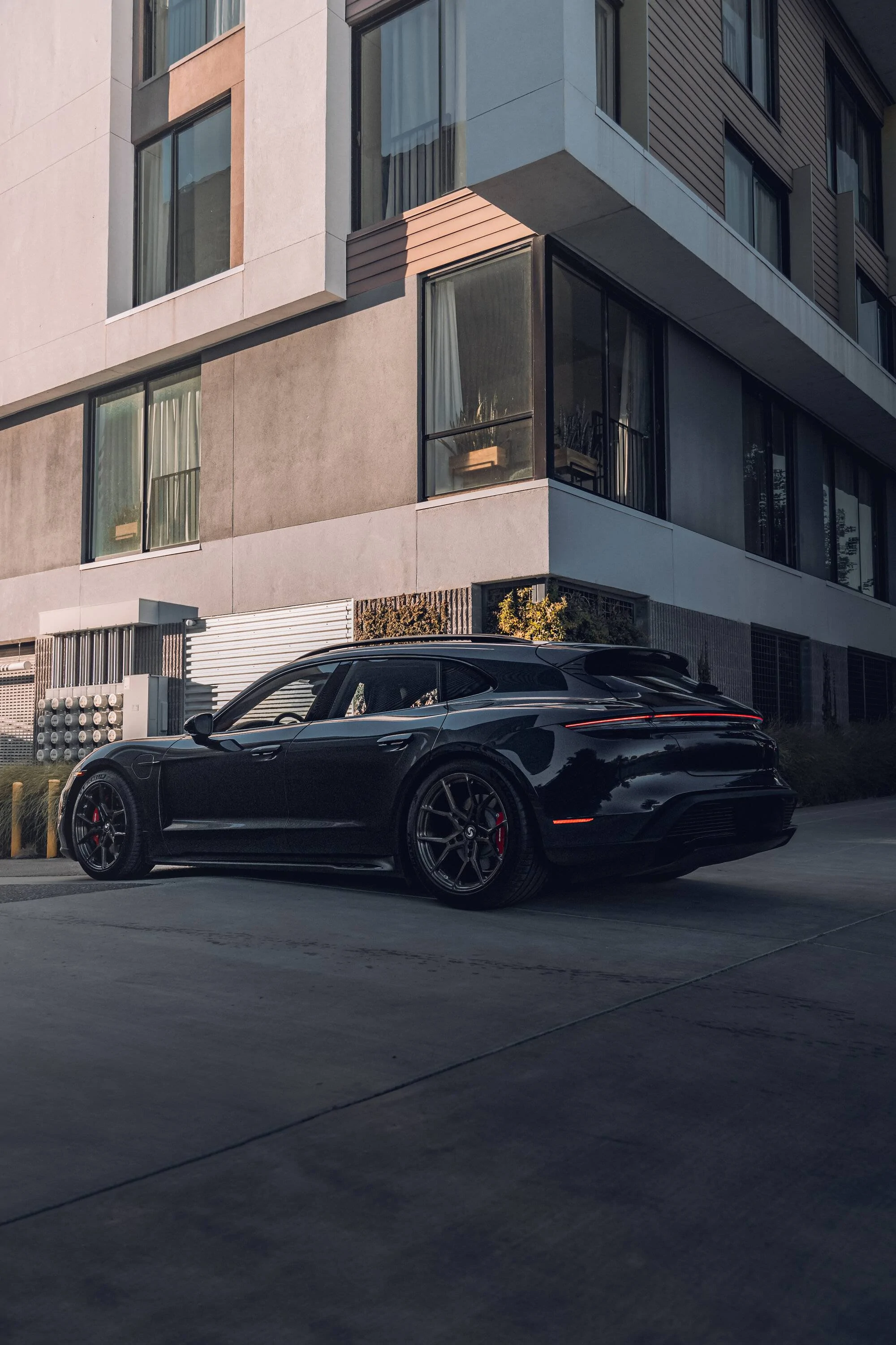 Porsche Taycan Terrance’s Taycan GTS Sport Turismo Adventures [Delivered!] SV706 Taycan Brushed Bronze Tinted20