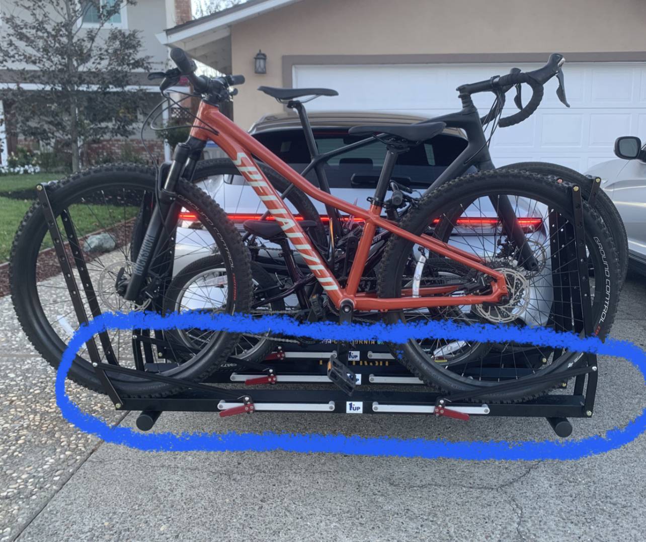 Porsche Taycan Custom Cross Turismo Rear Bike Rack Group Buy 9CA603F2-2DFF-4A62-B865-F081A451C361