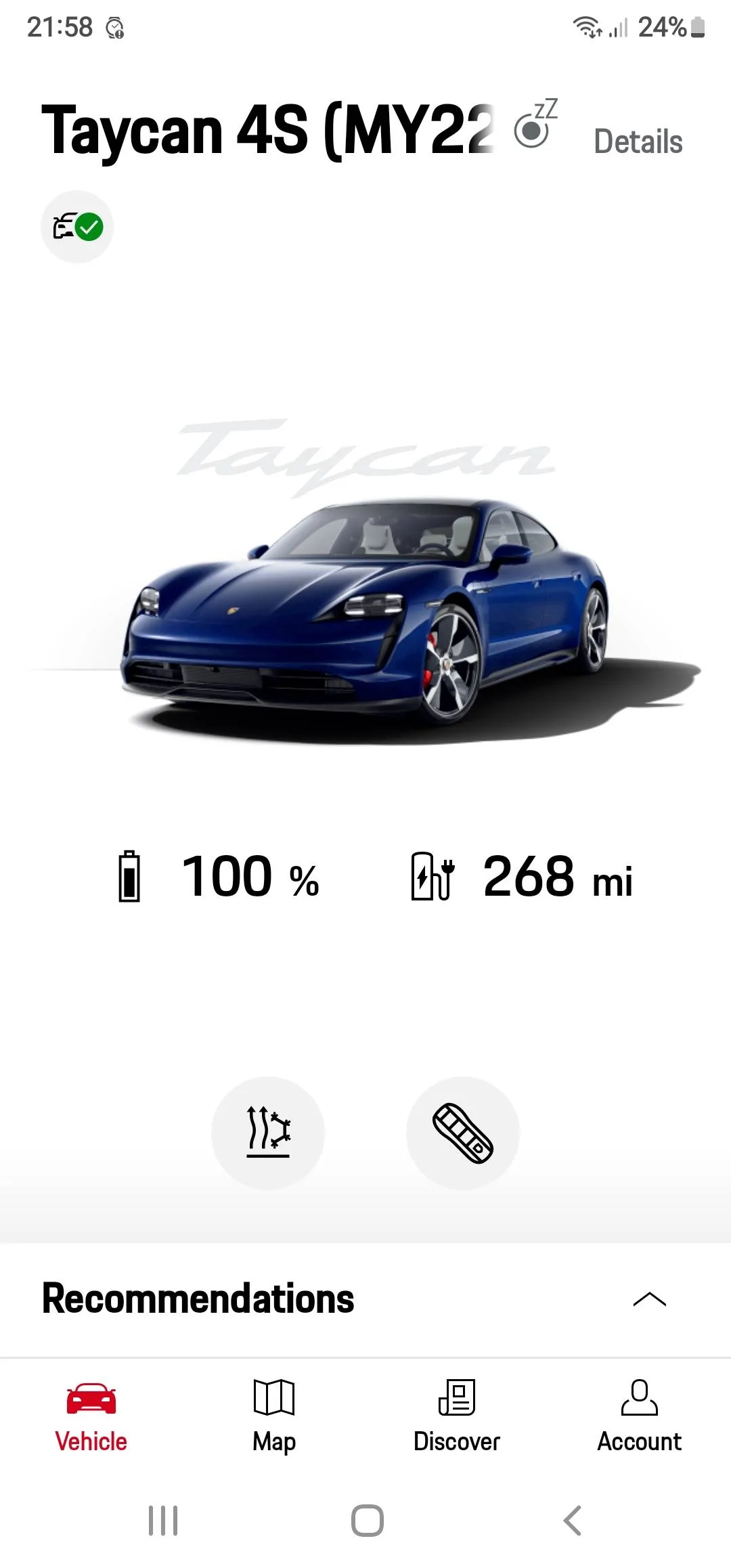 Porsche Taycan New software, increased range Screenshot_20220909-215853_My Porsch